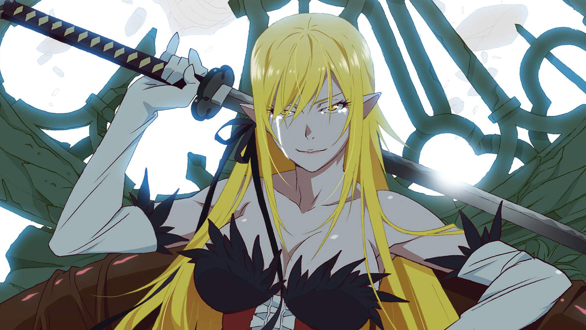 Kizumonogatari Part 3: Reiketsu Background