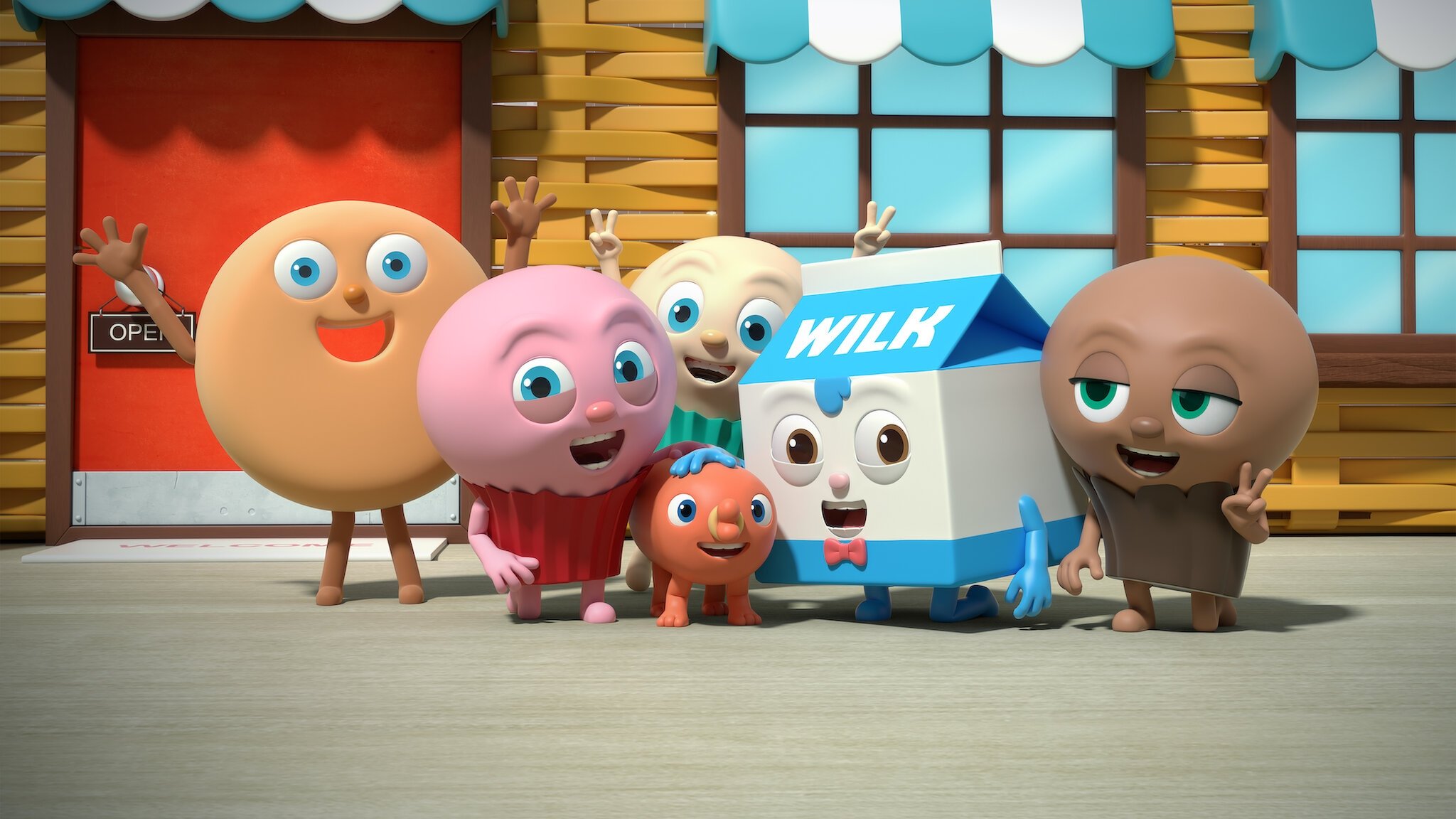 Bread Barbershop Background