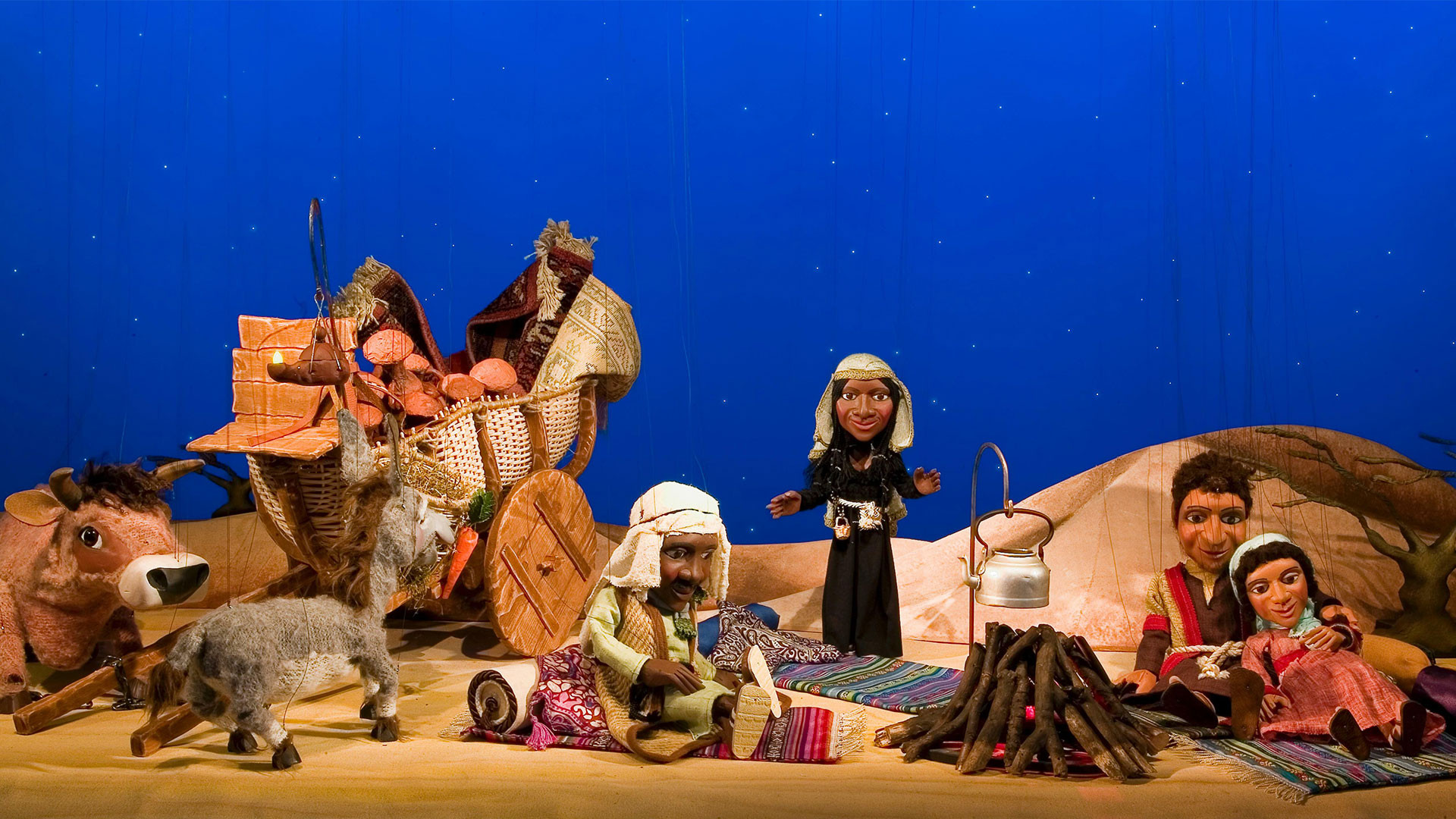 The Story of Christmas Background