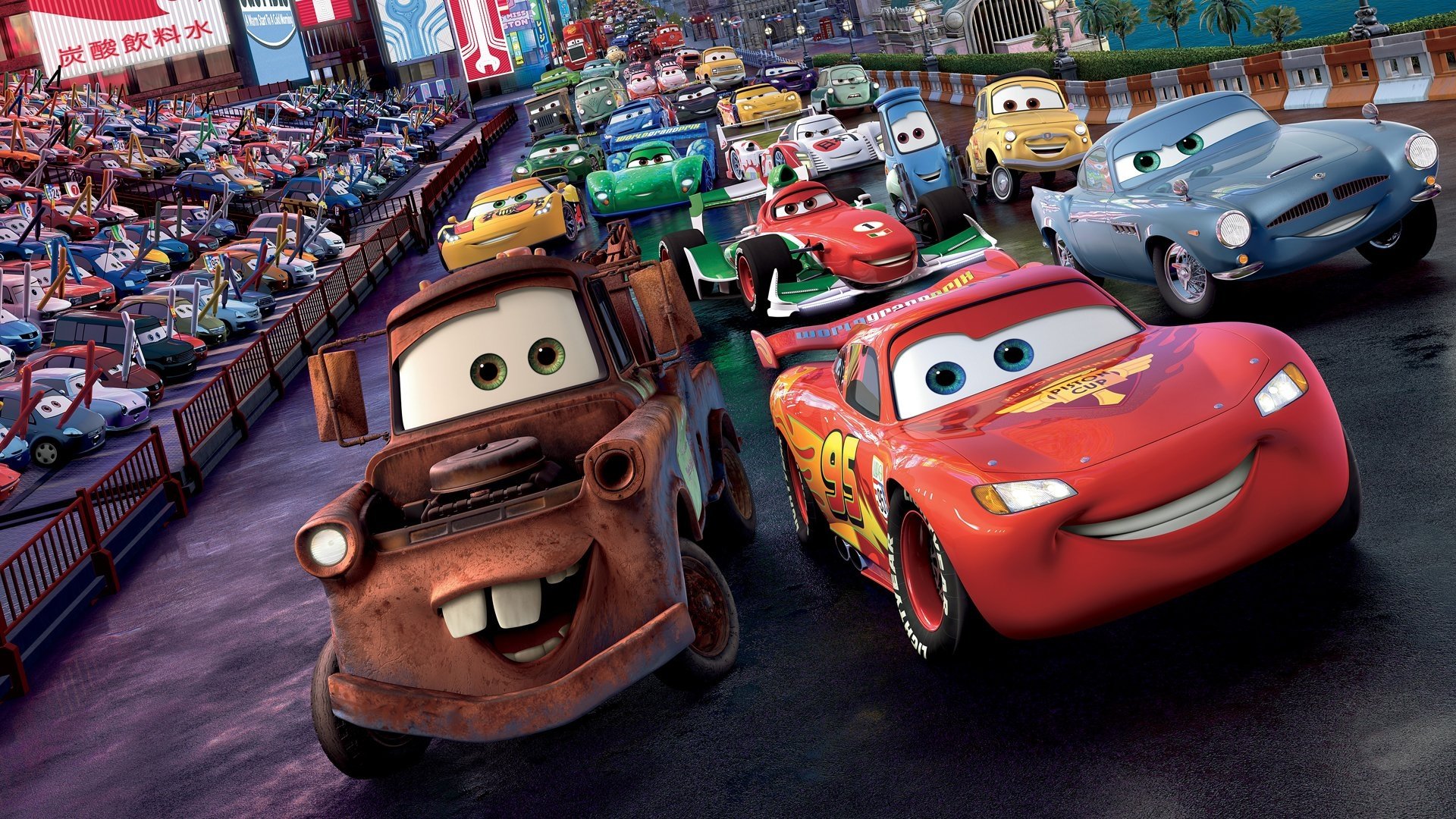 Cars 2 Background