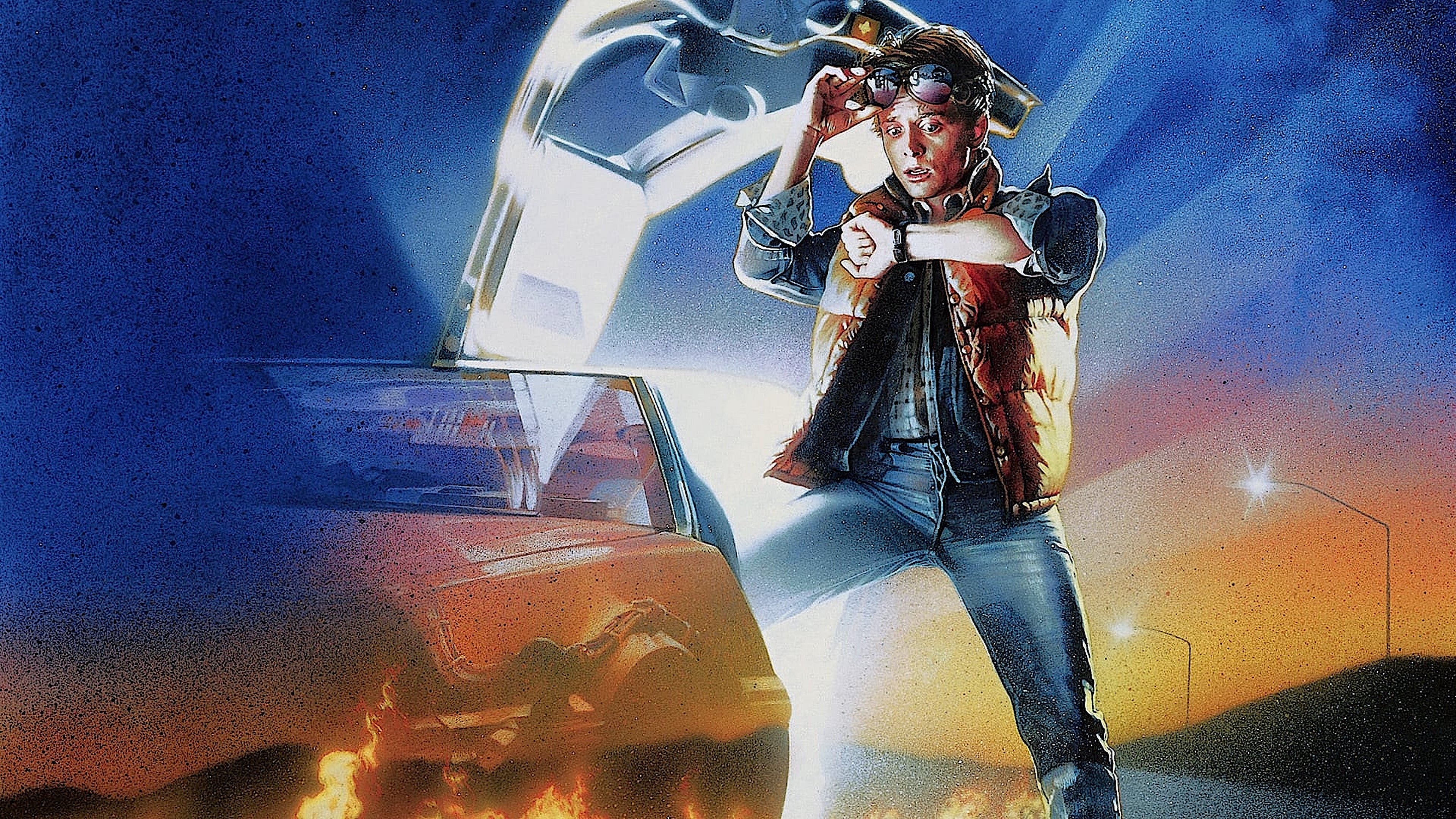 Back to the Future Background