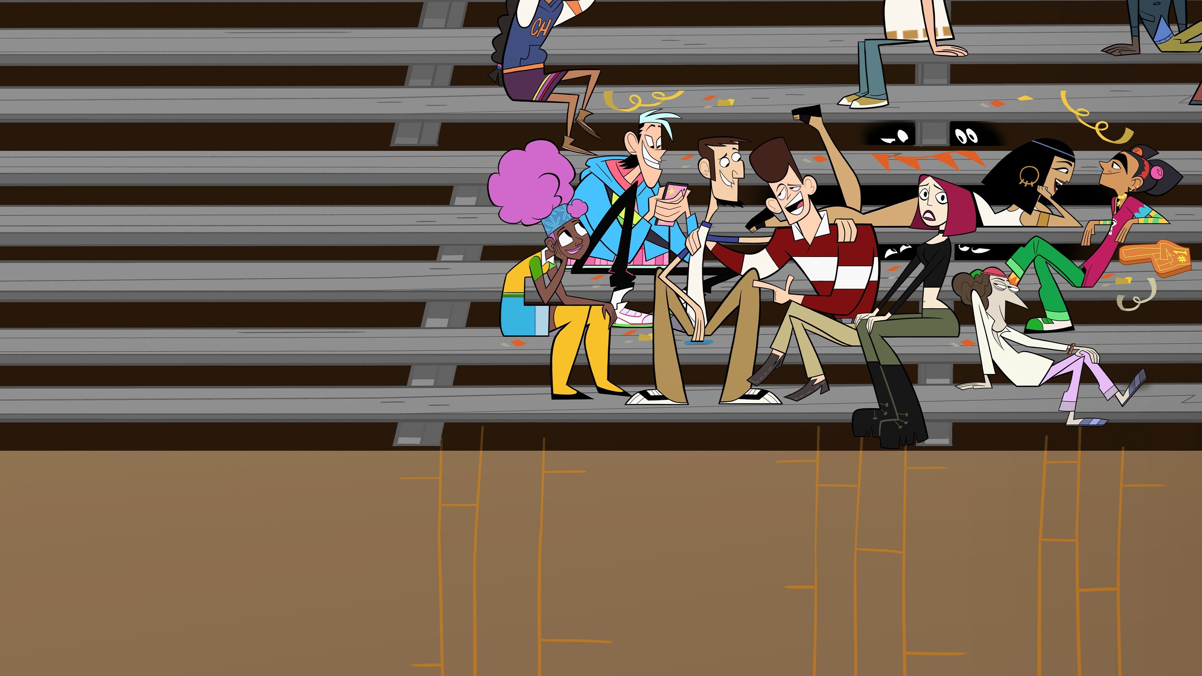 Clone High Background