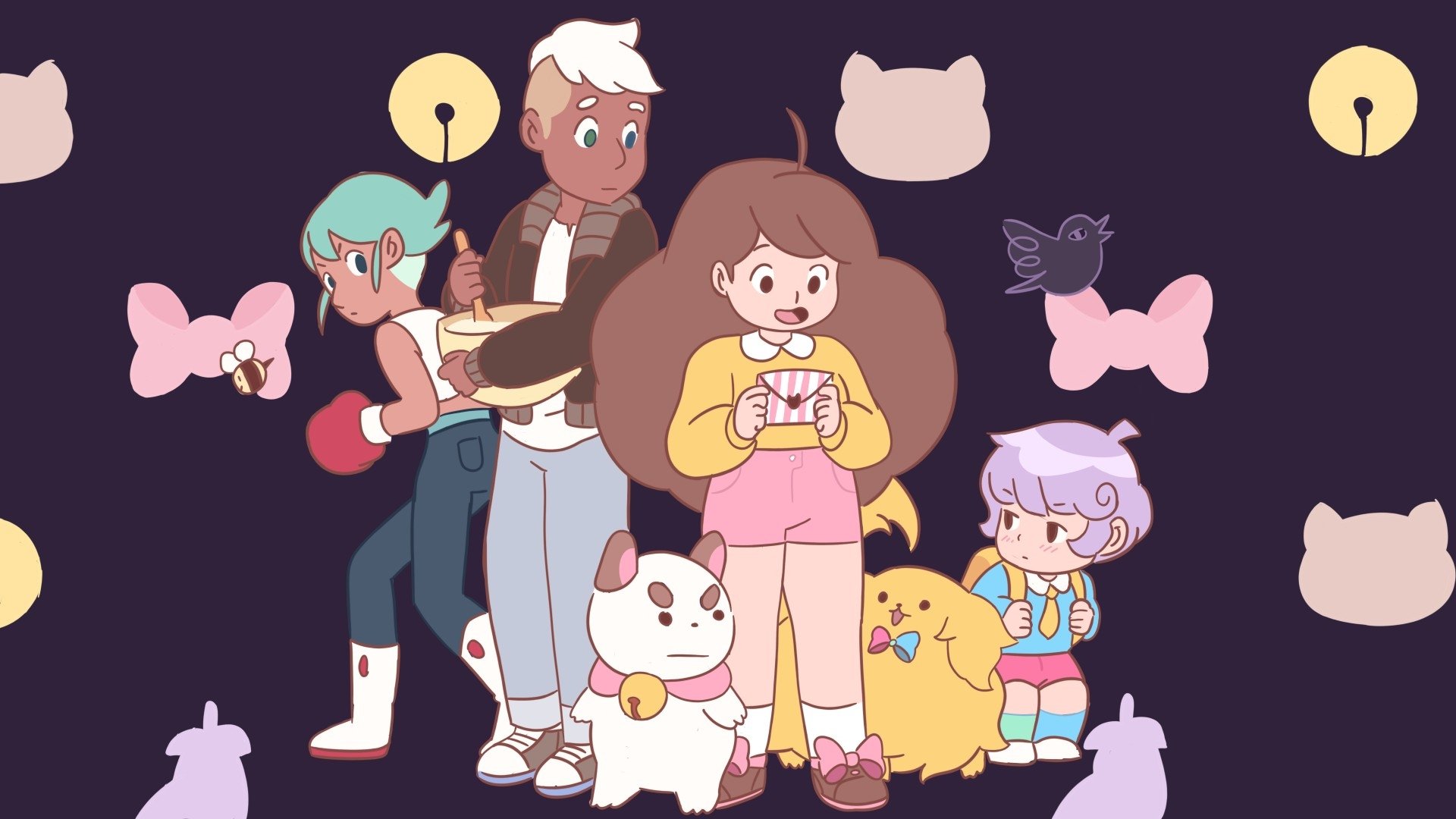 Bee and PuppyCat Background