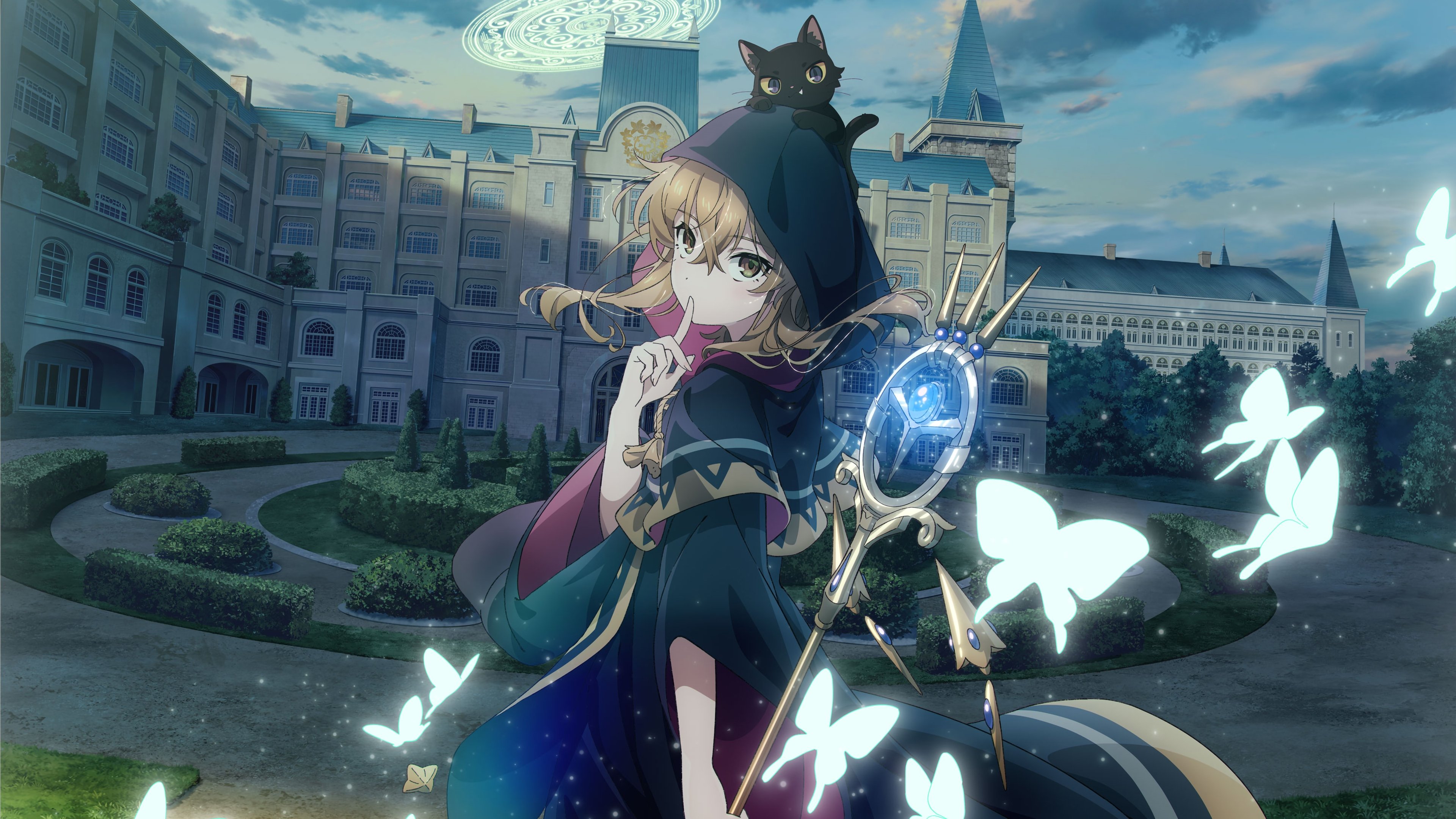 Secrets of the Silent Witch Background