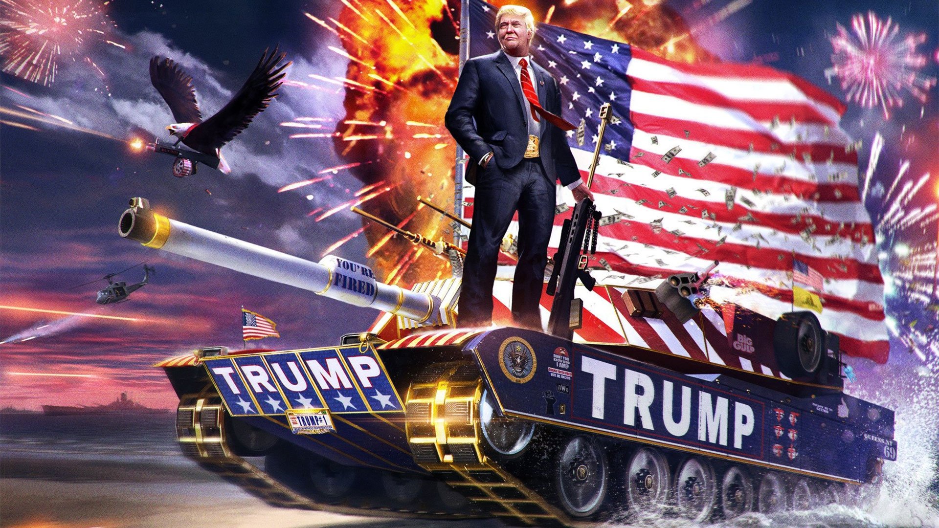 Trump: An American Dream Background