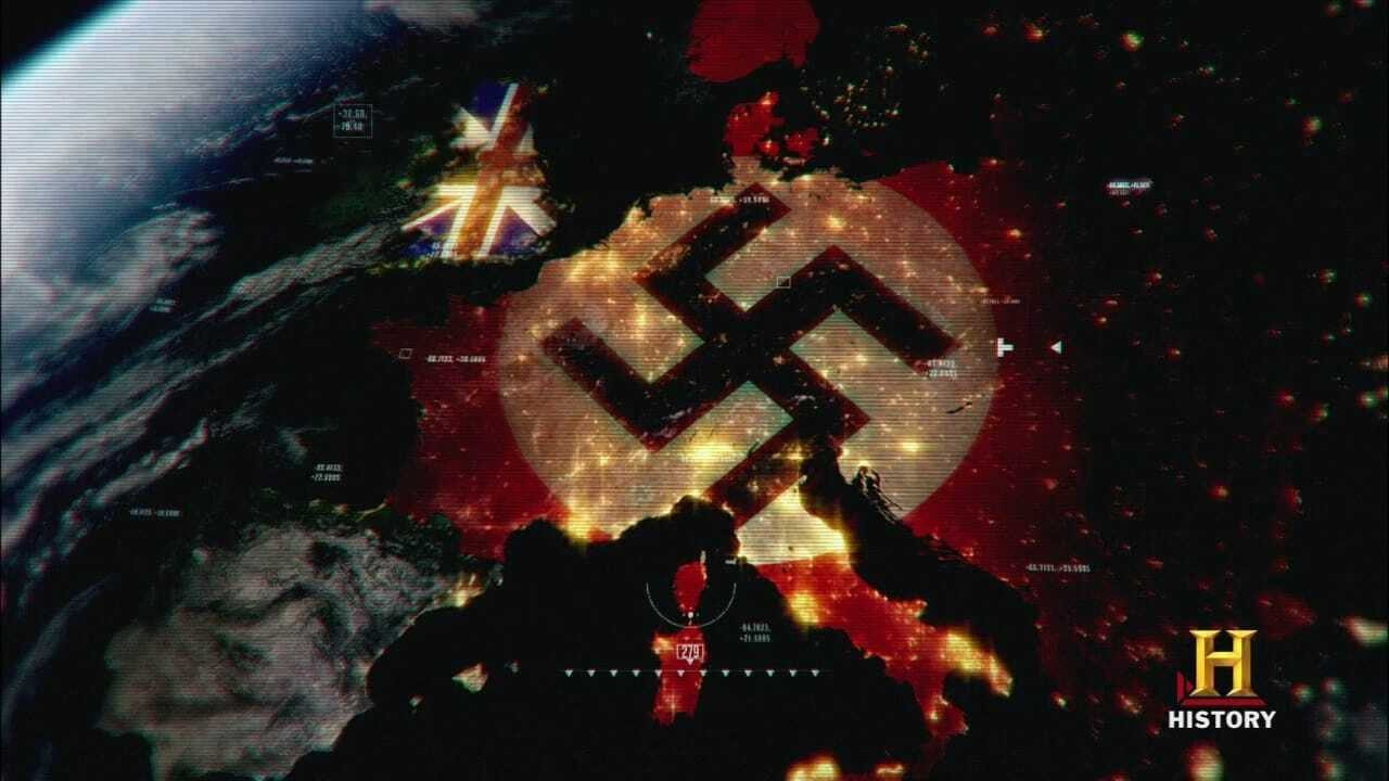 WWII From Space Background