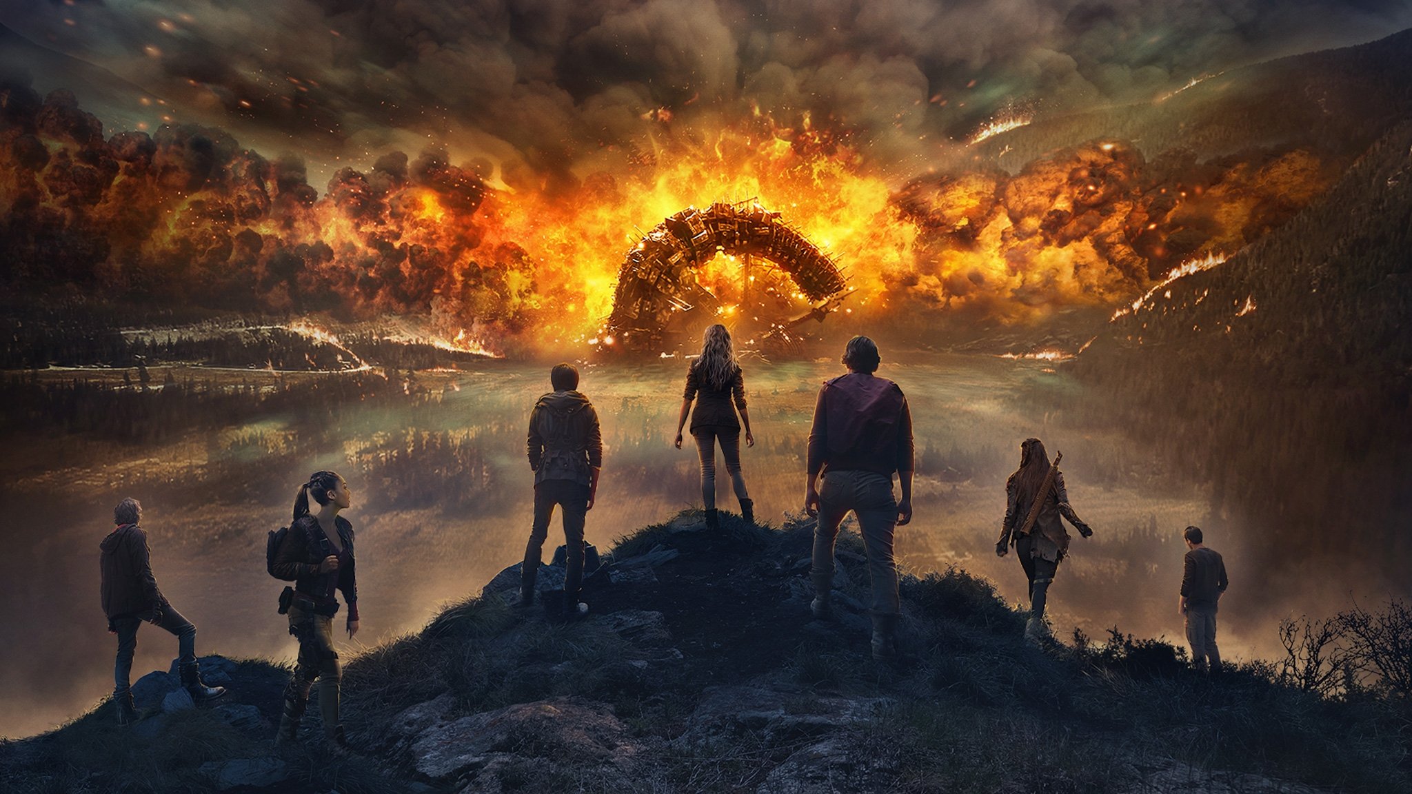The 100 Background