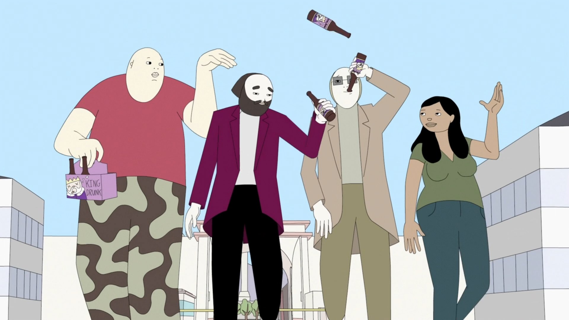 China, IL Background