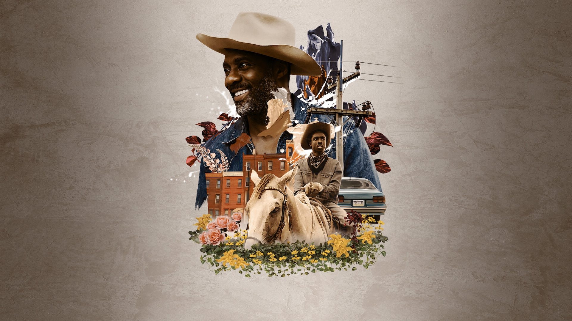 Concrete Cowboy Background