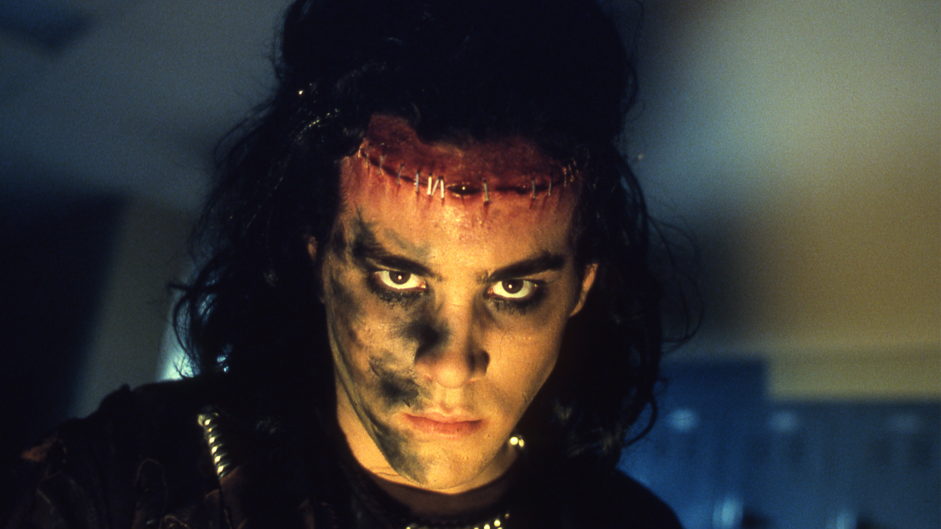 Big Monster on Campus Background