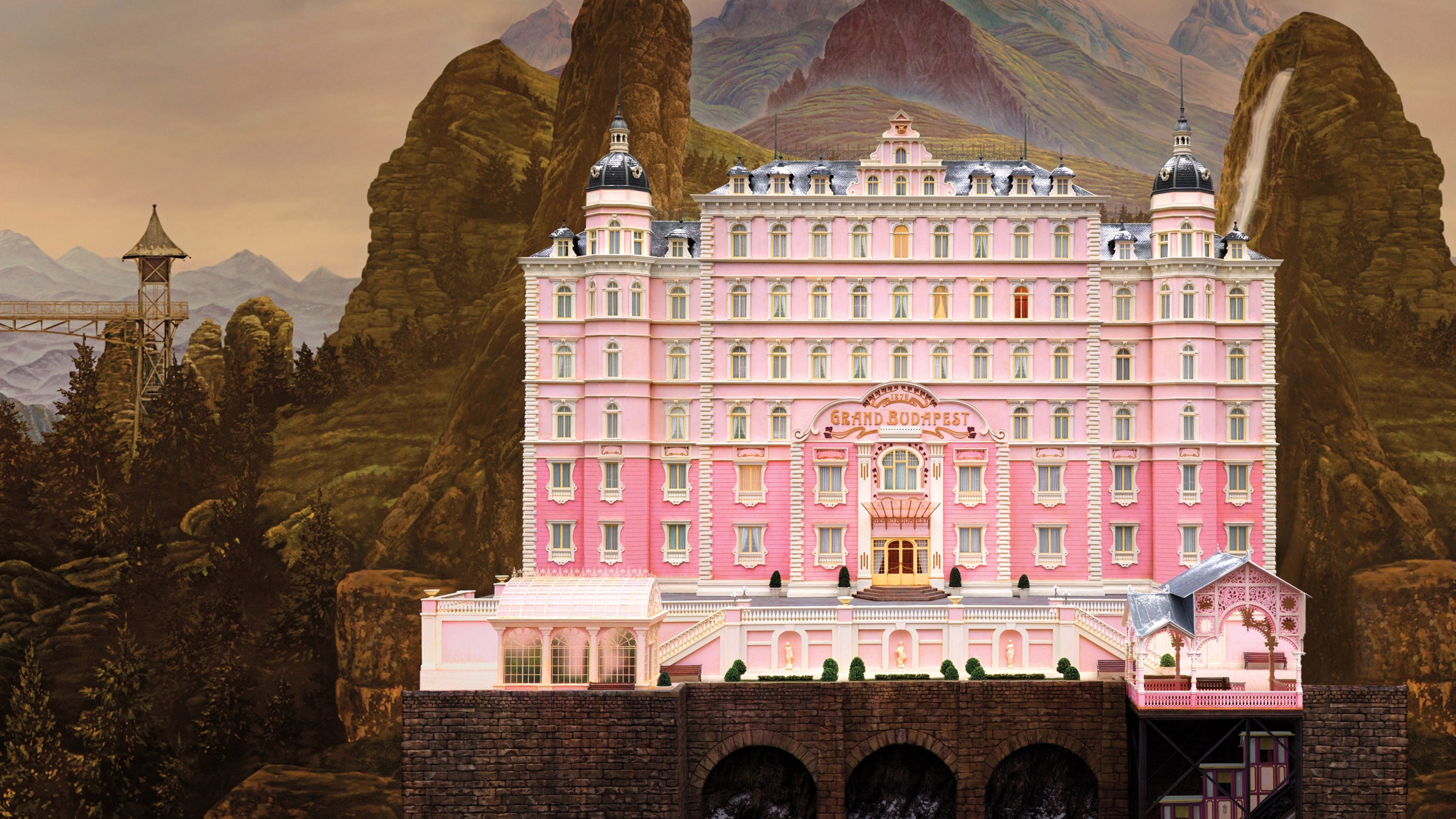 The Grand Budapest Hotel Background