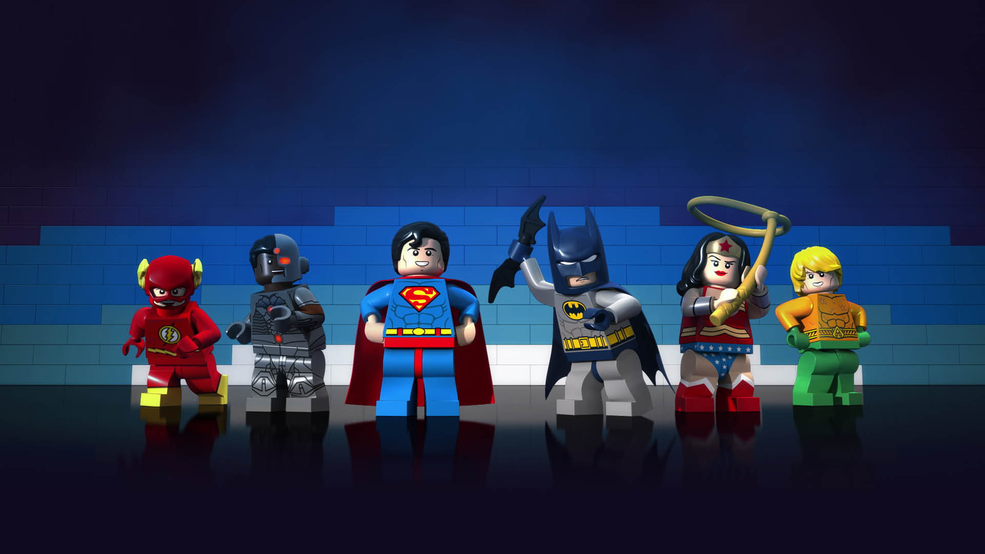 LEGO DC Comics Super Heroes: Batman Be-Leaguered Background