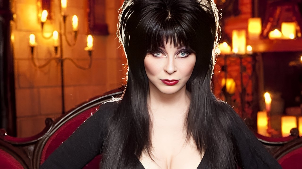Elvira's Movie Macabre Background