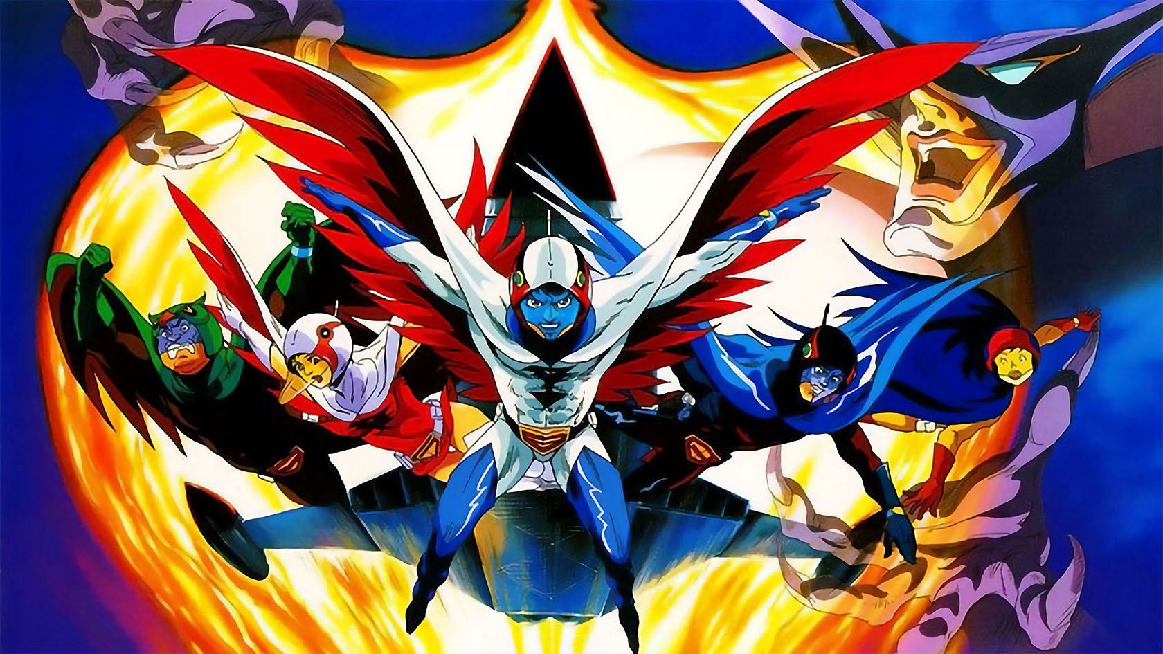 Science Ninja Team Gatchaman Background
