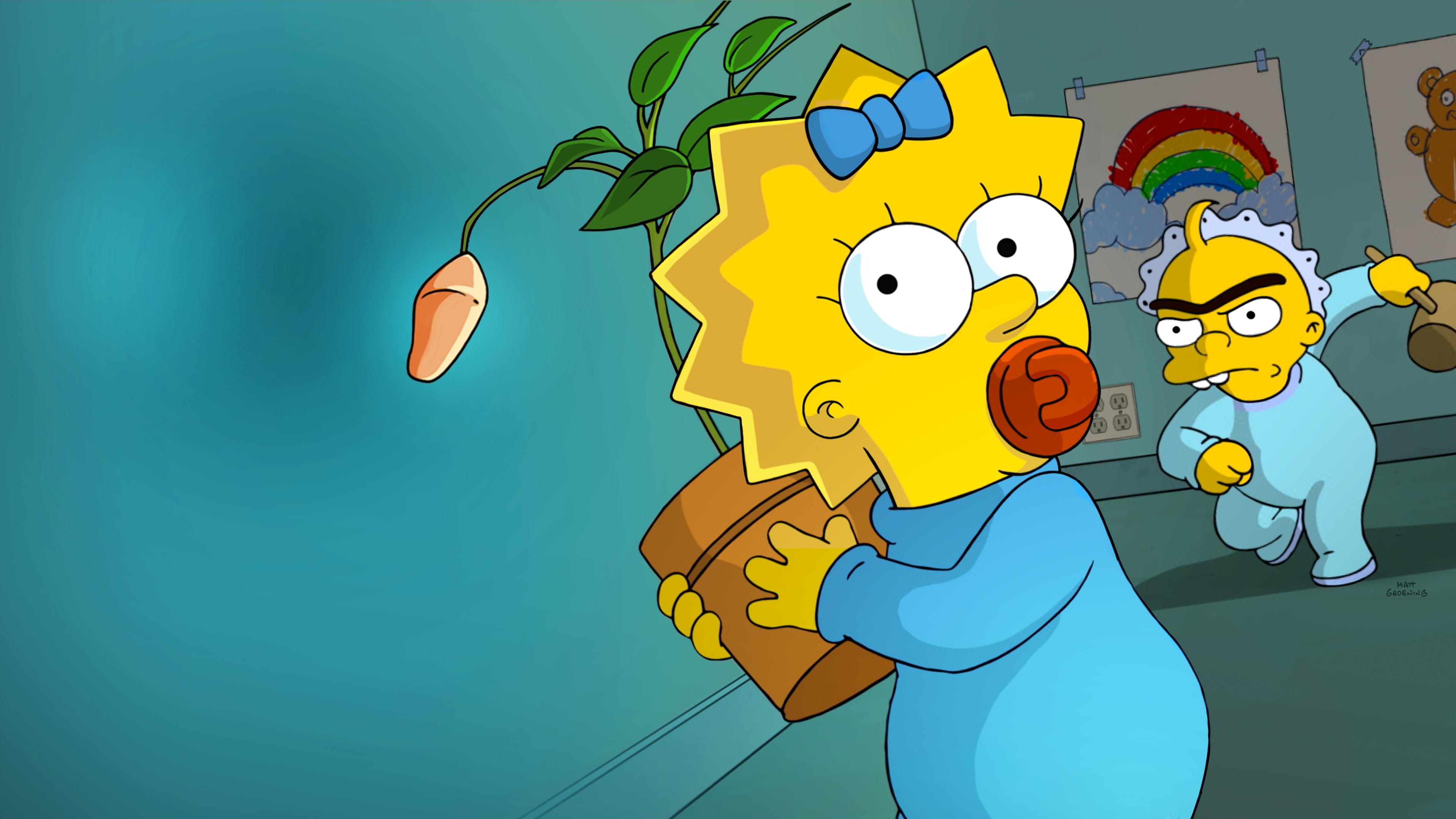 Maggie Simpson in "The Longest Daycare" Background