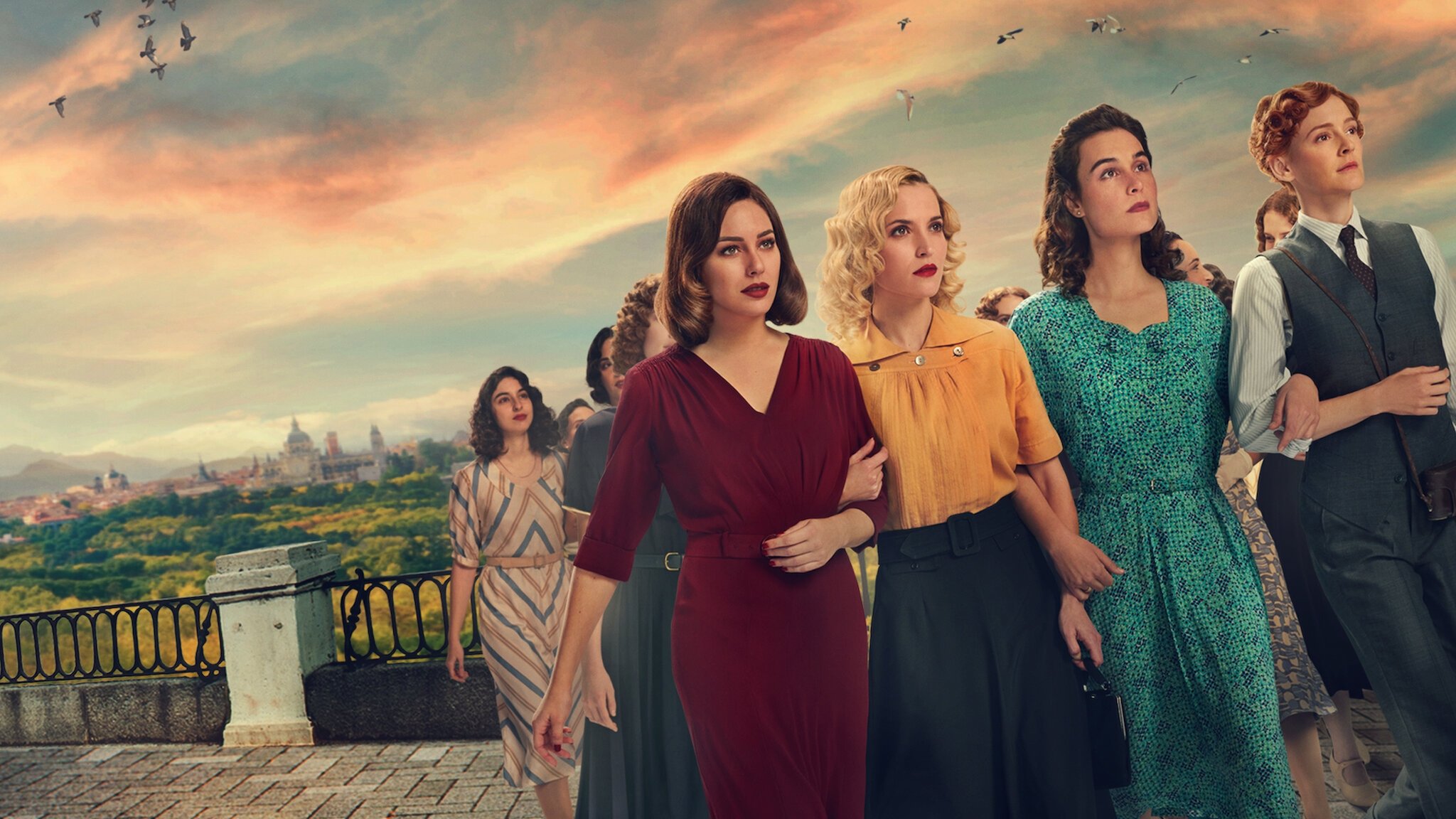 Las chicas del cable Background