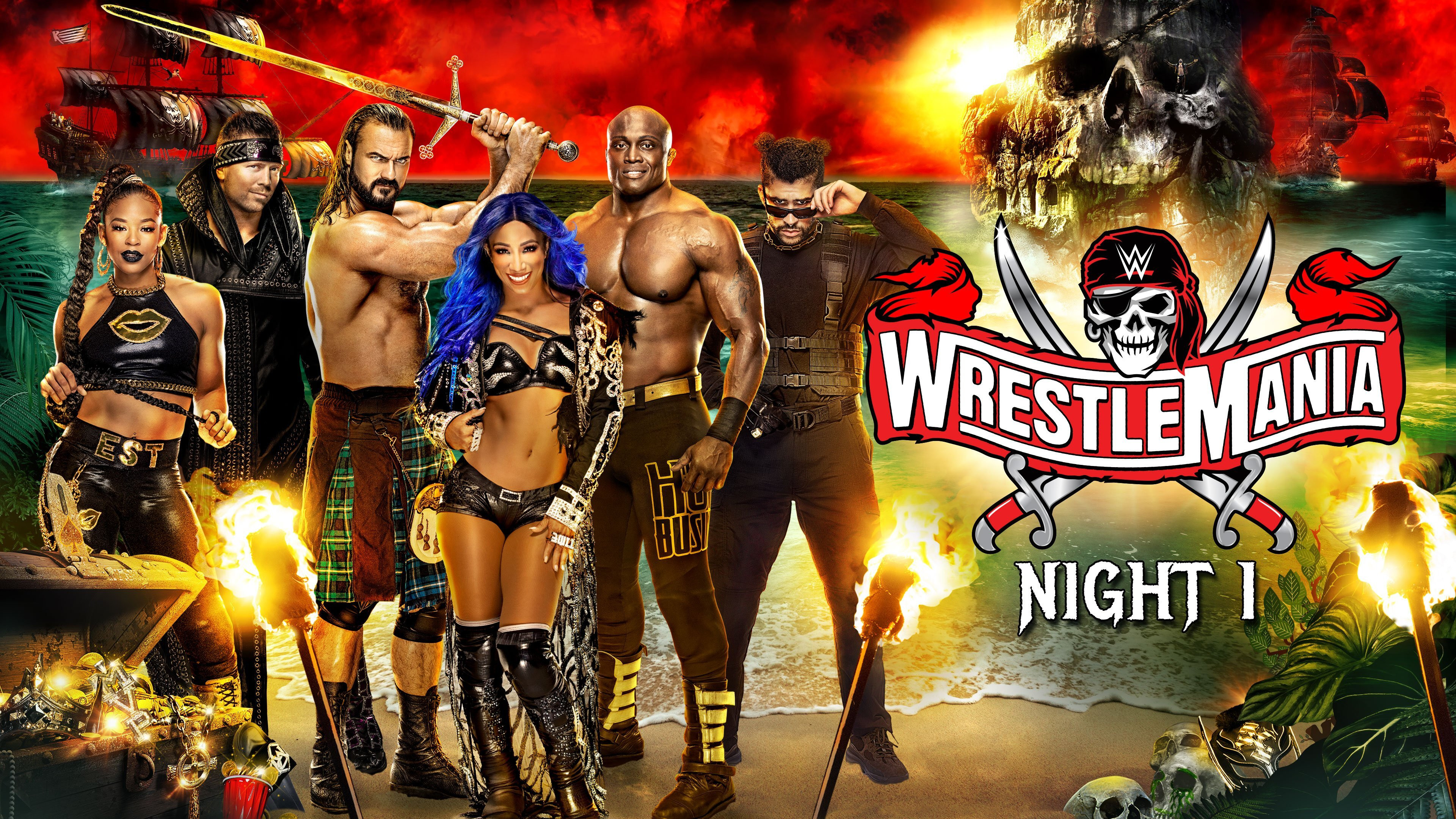WrestleMania 37: Night 1 Background