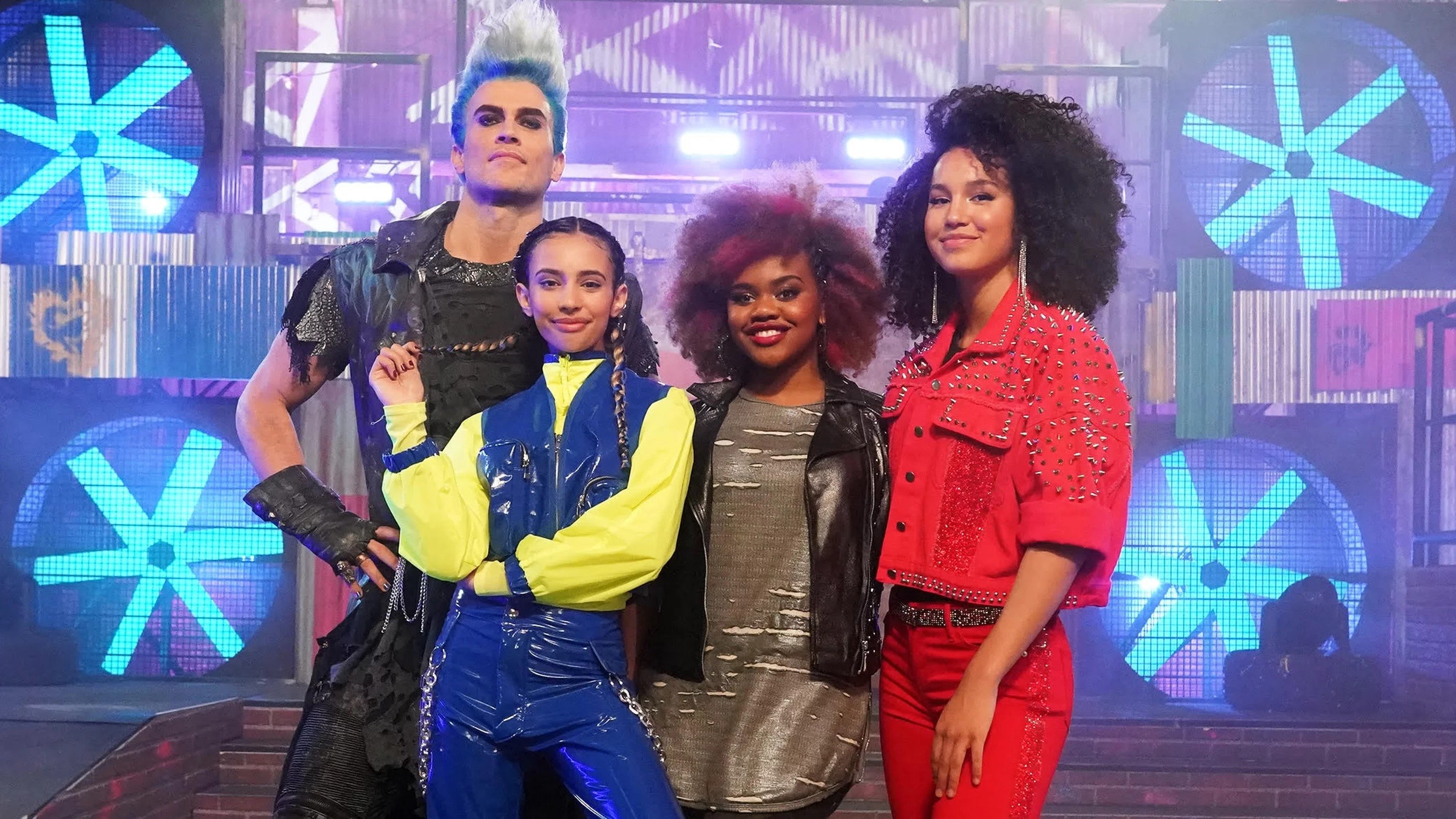 Descendants Remix Dance Party Background