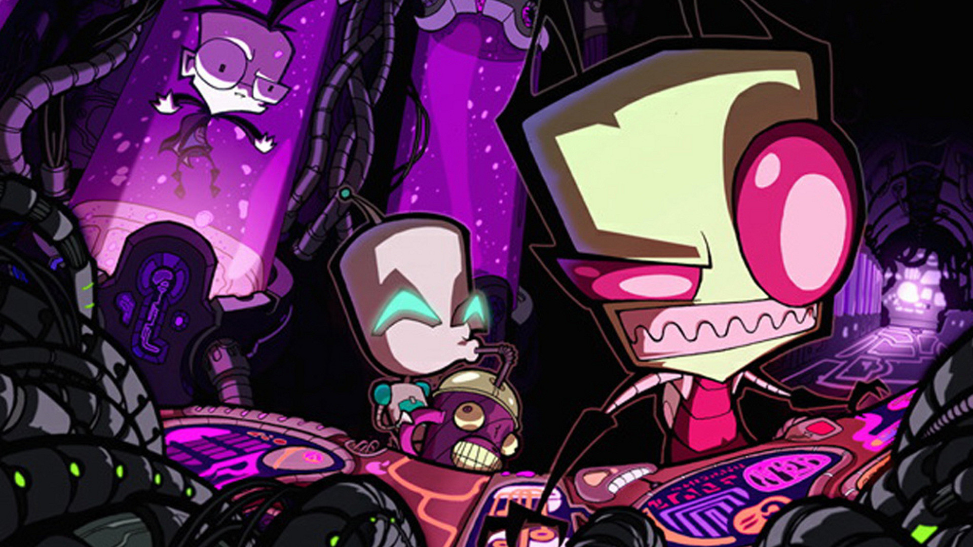 Invader ZIM Background