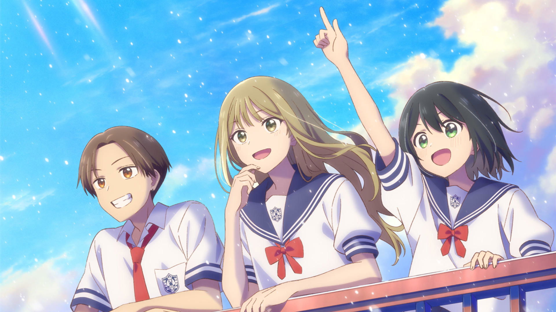 Senpai Is an Otokonoko Movie: Sunshine After the Rain Background