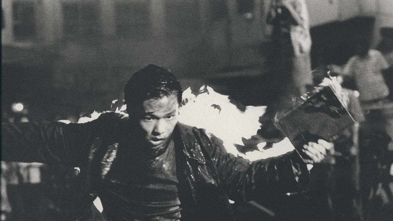 A Single Spark Background