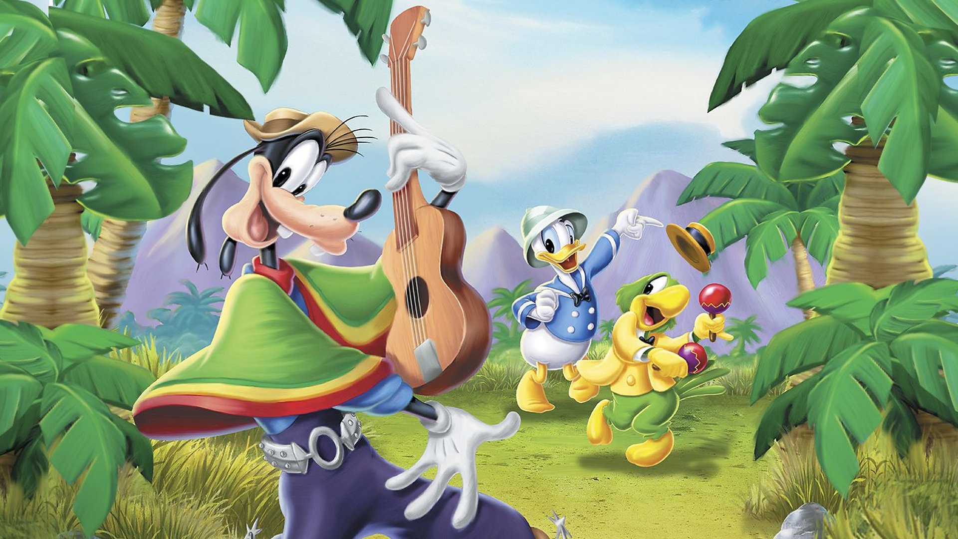 Saludos Amigos Background