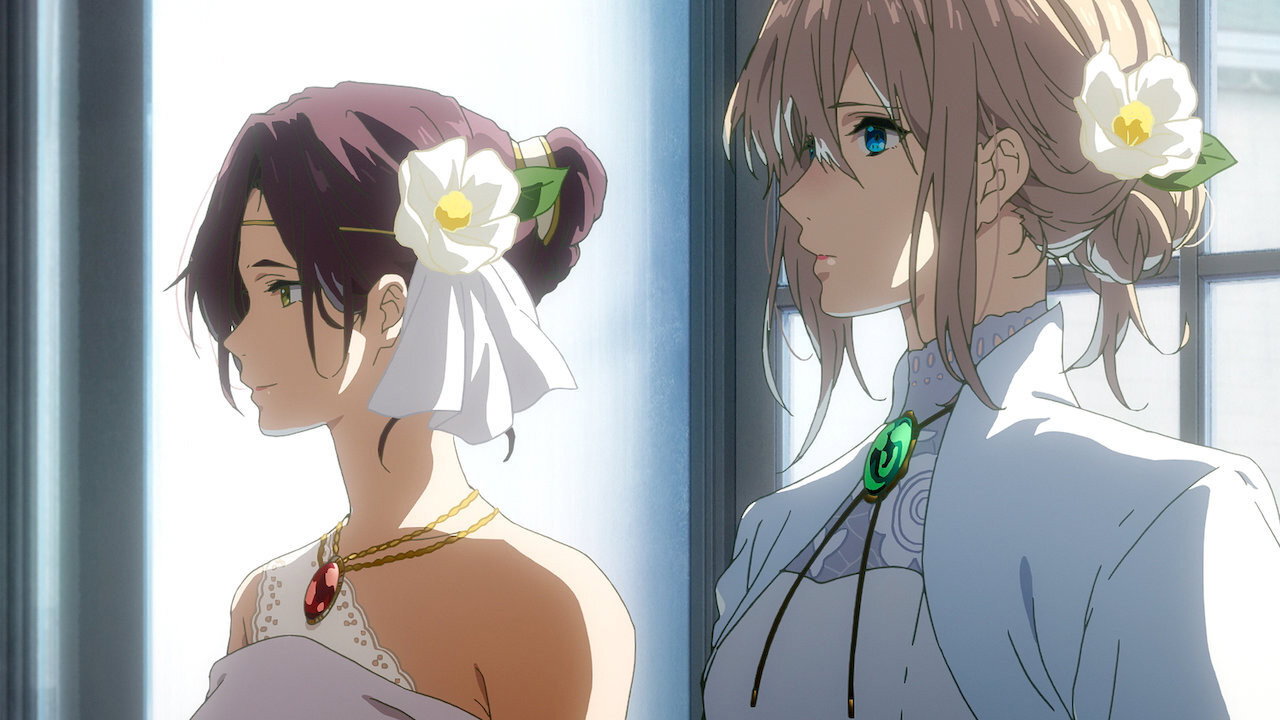 Violet Evergarden: Eternity and the Auto Memory Doll Background