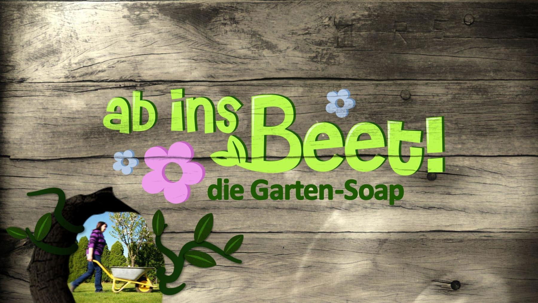 Ab ins Beet! Die Garten-Soap Background