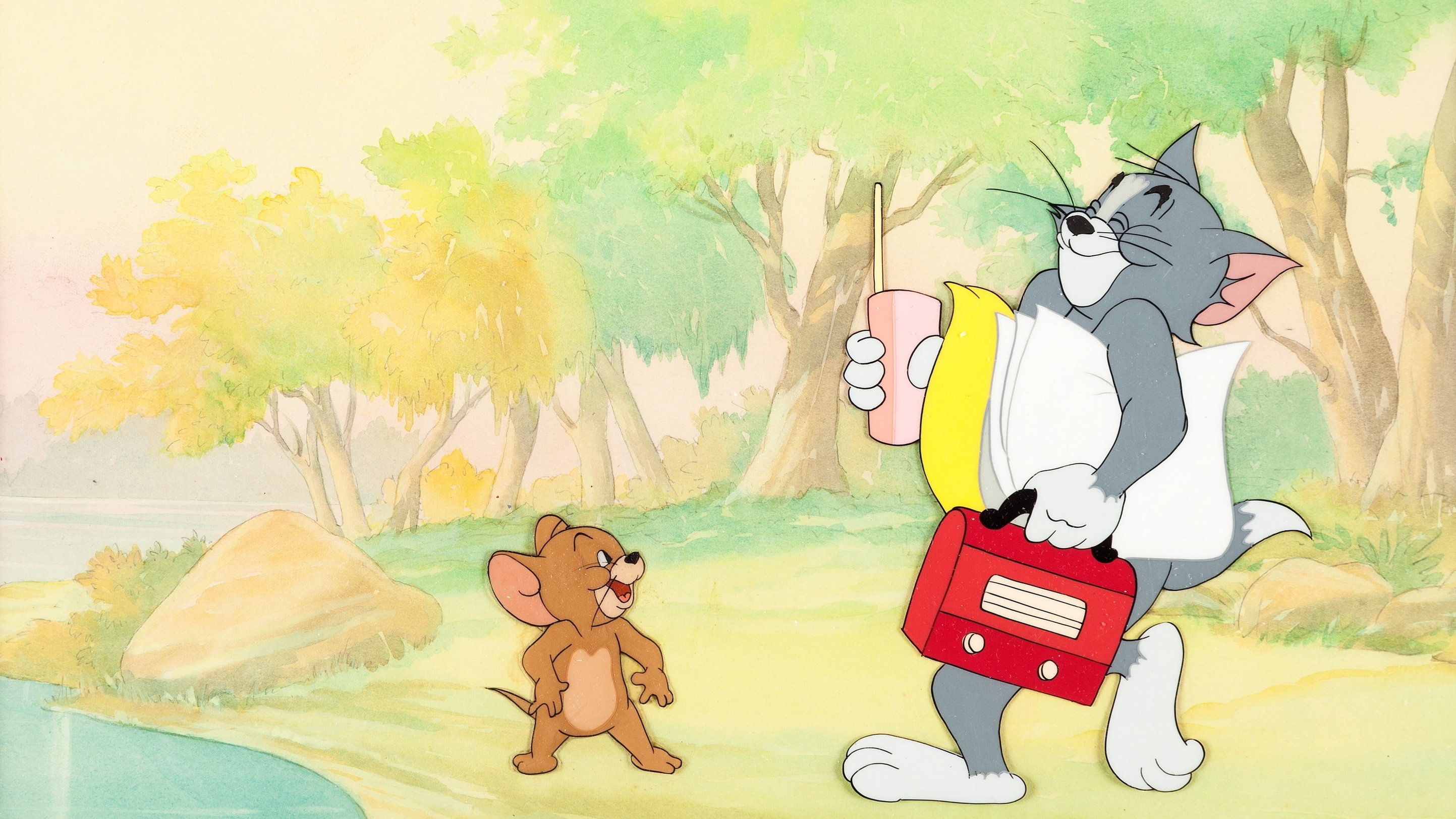 Cat Napping Background