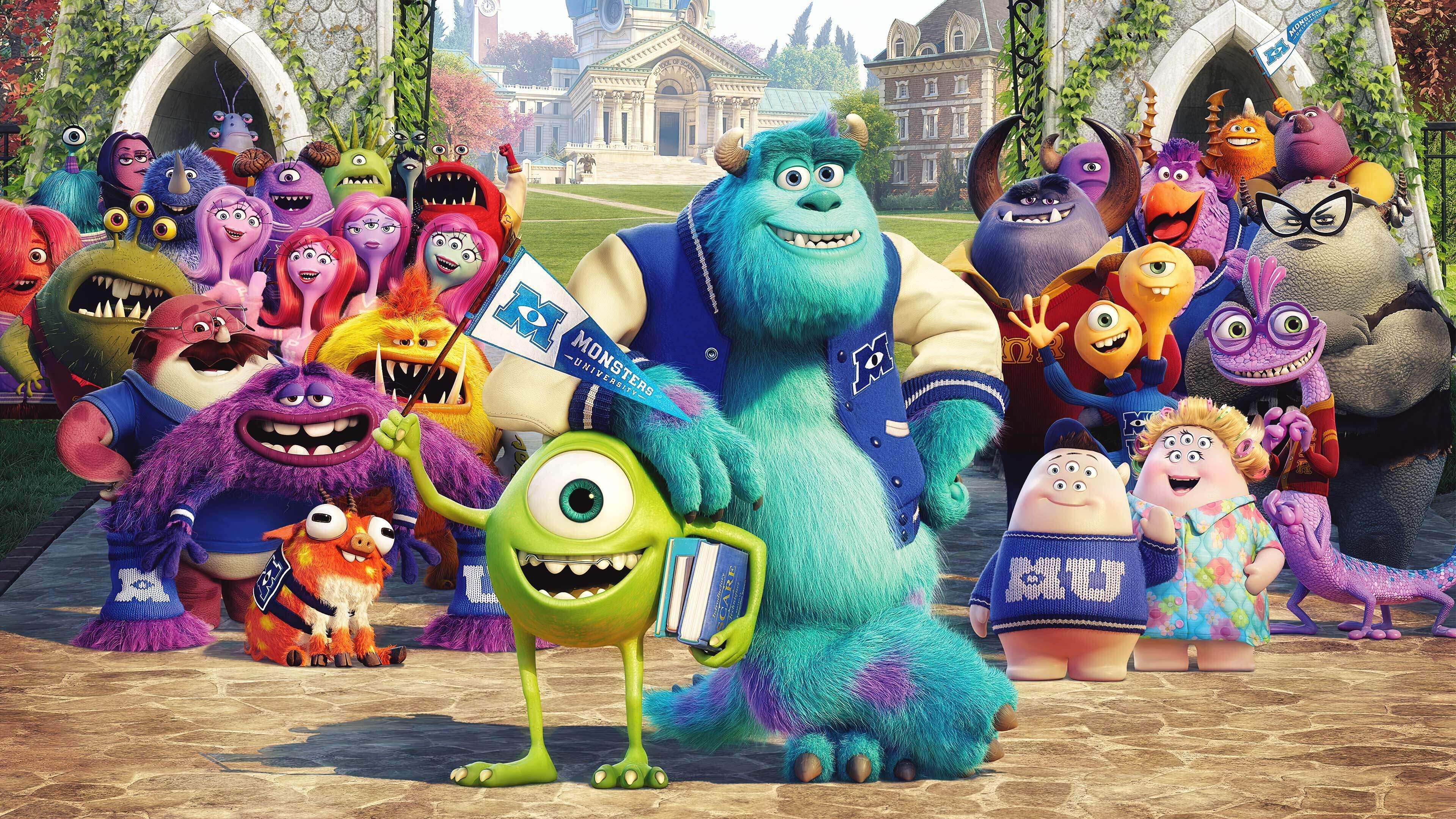 Monsters University Background