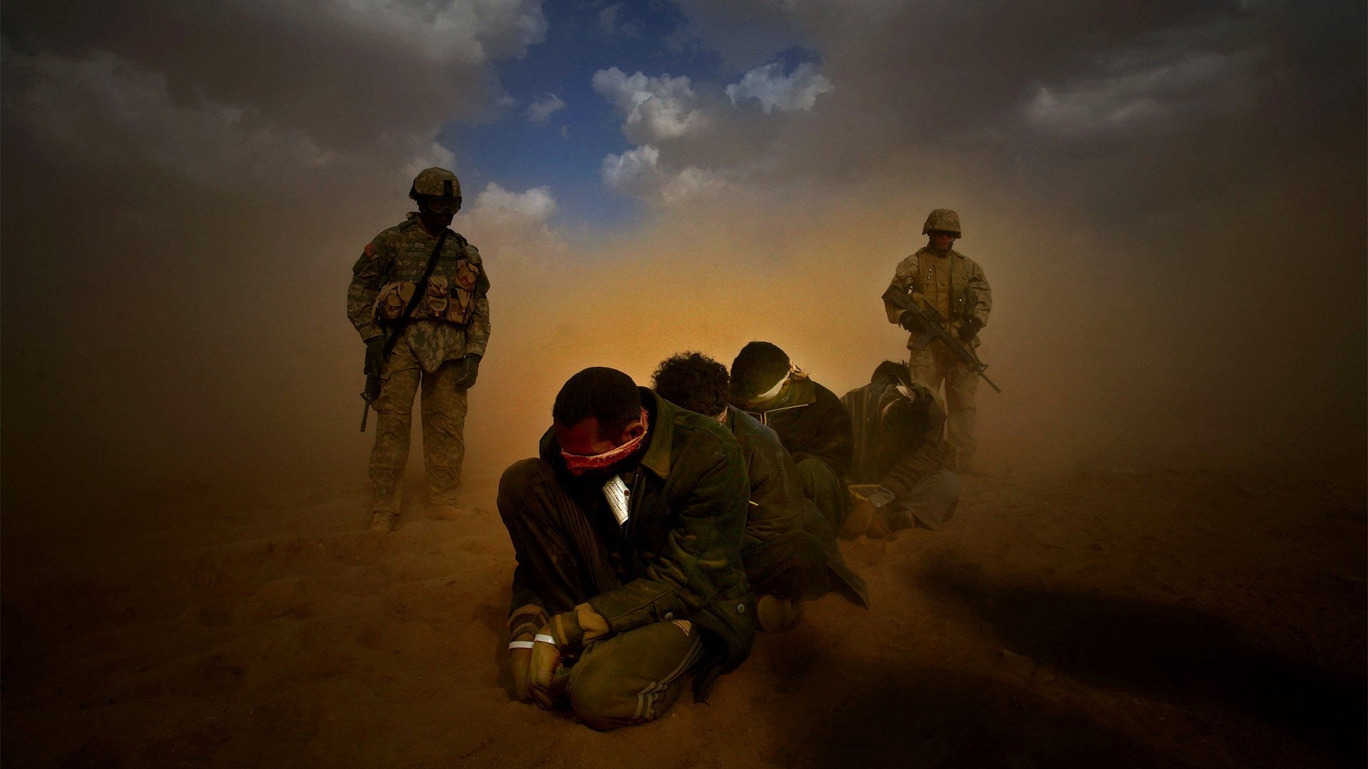 Taxi to the Dark Side Background