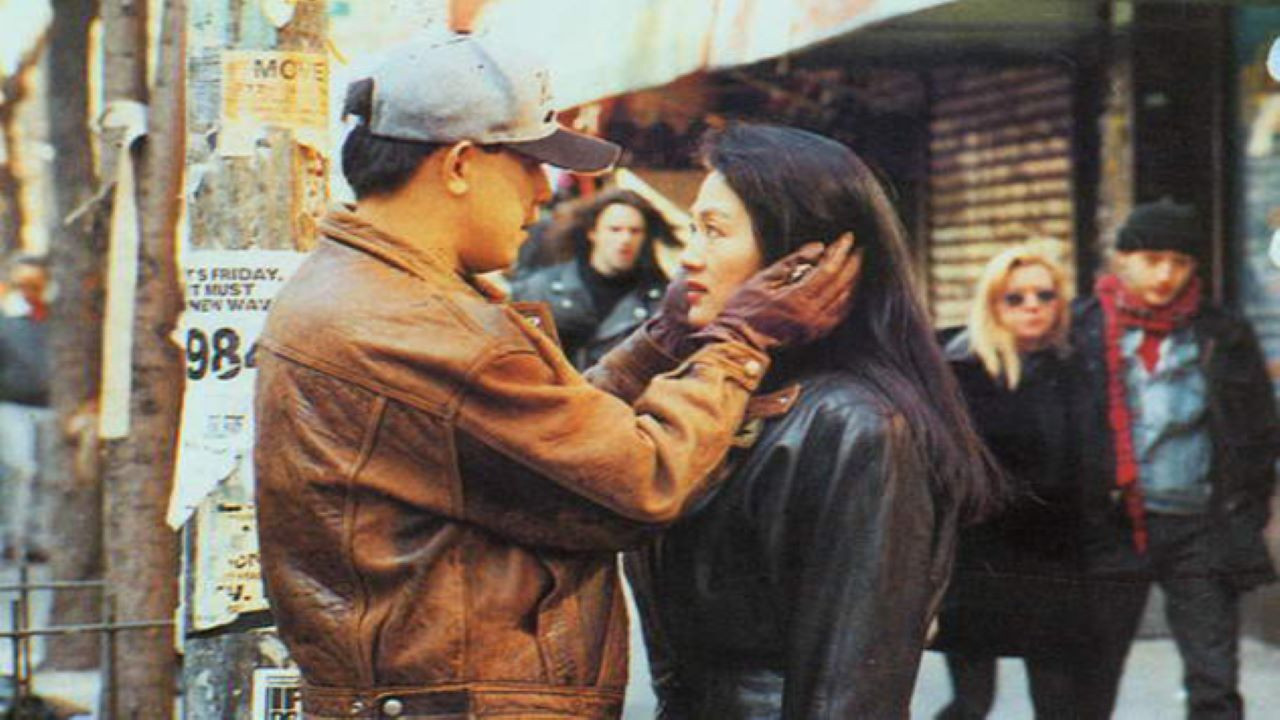 A Native of Beijing in New York Background