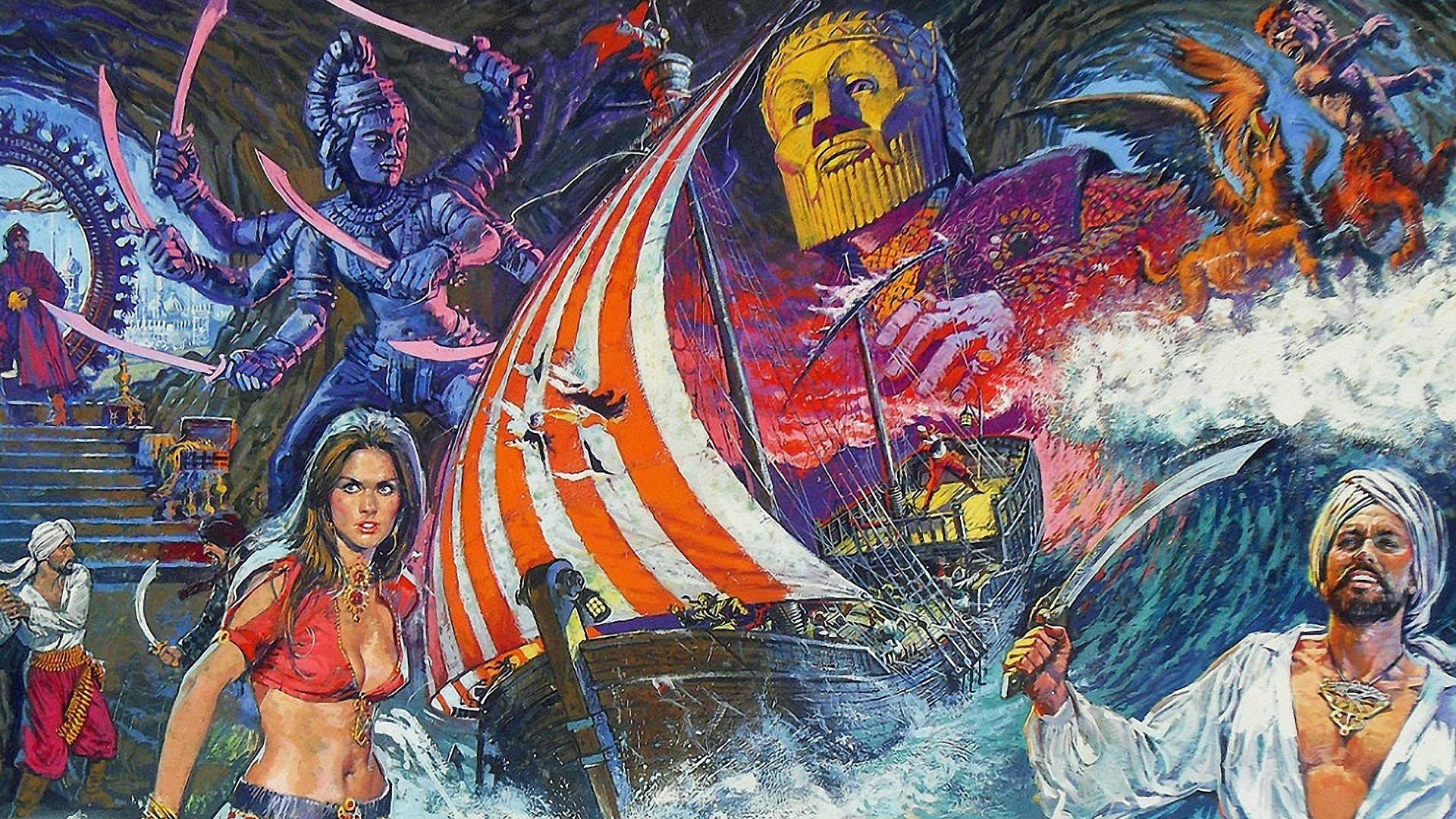 The Golden Voyage of Sinbad Background