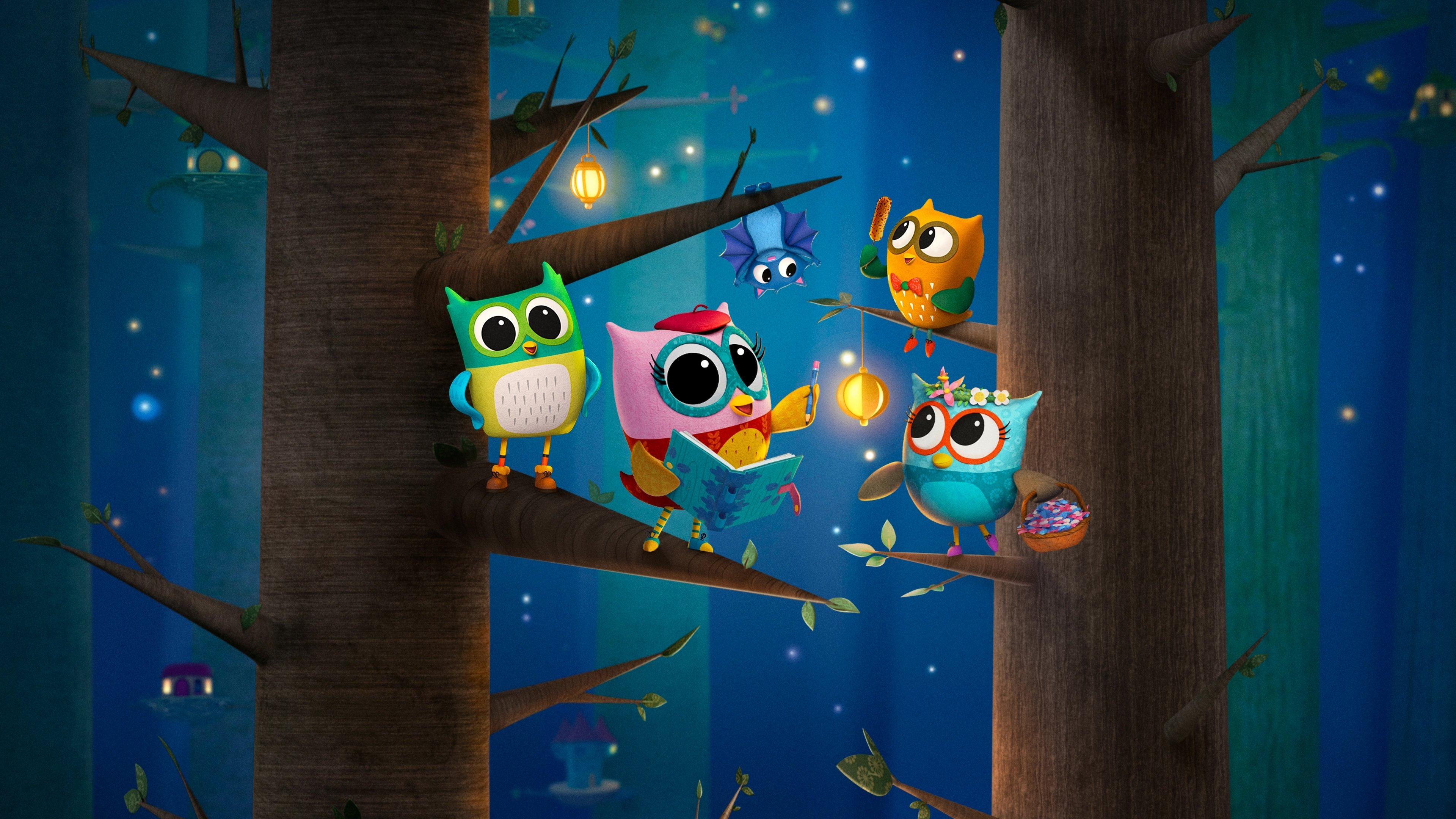 Eva the Owlet Background