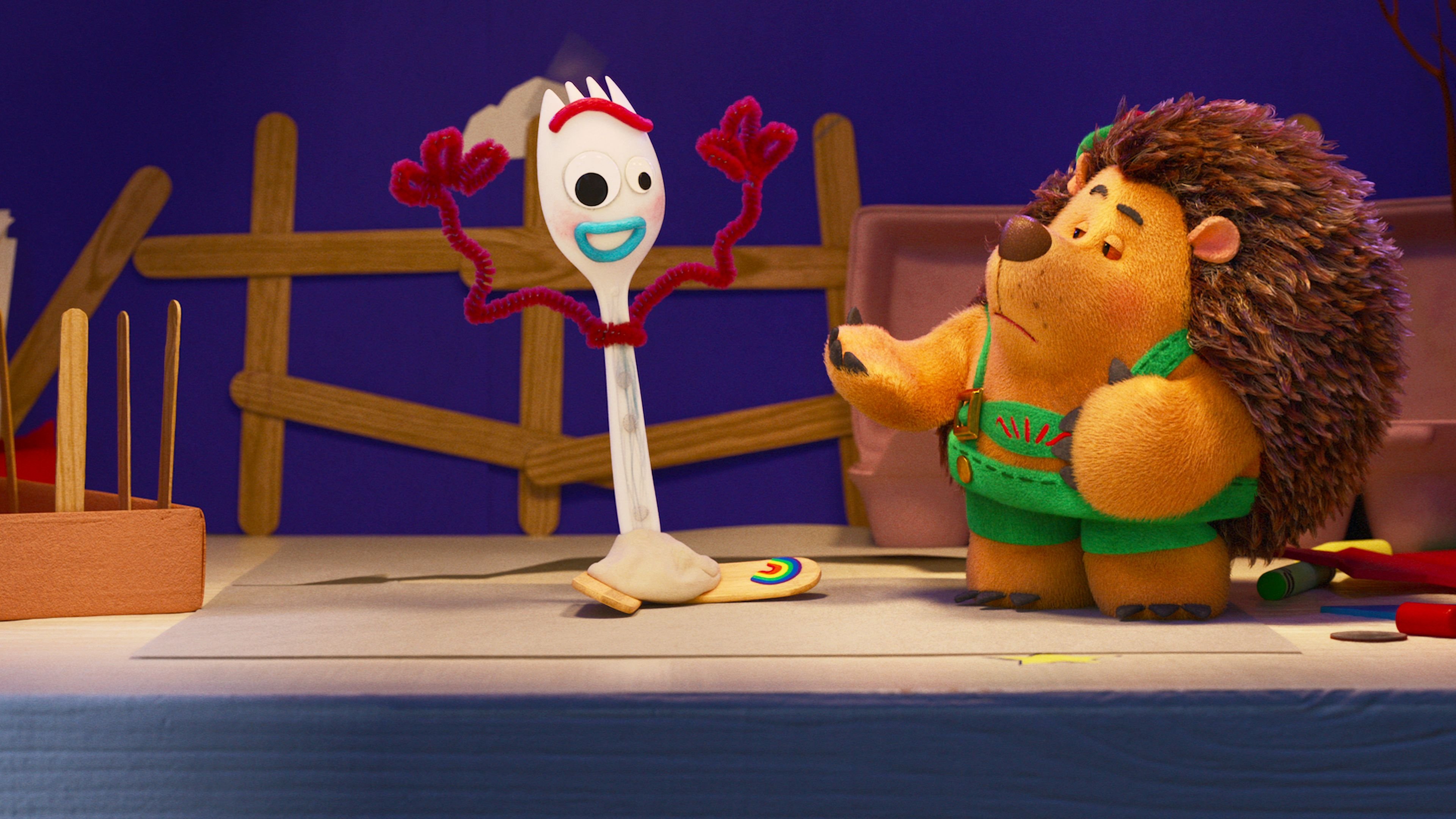 Forky Asks a Question: What Is Art? Background