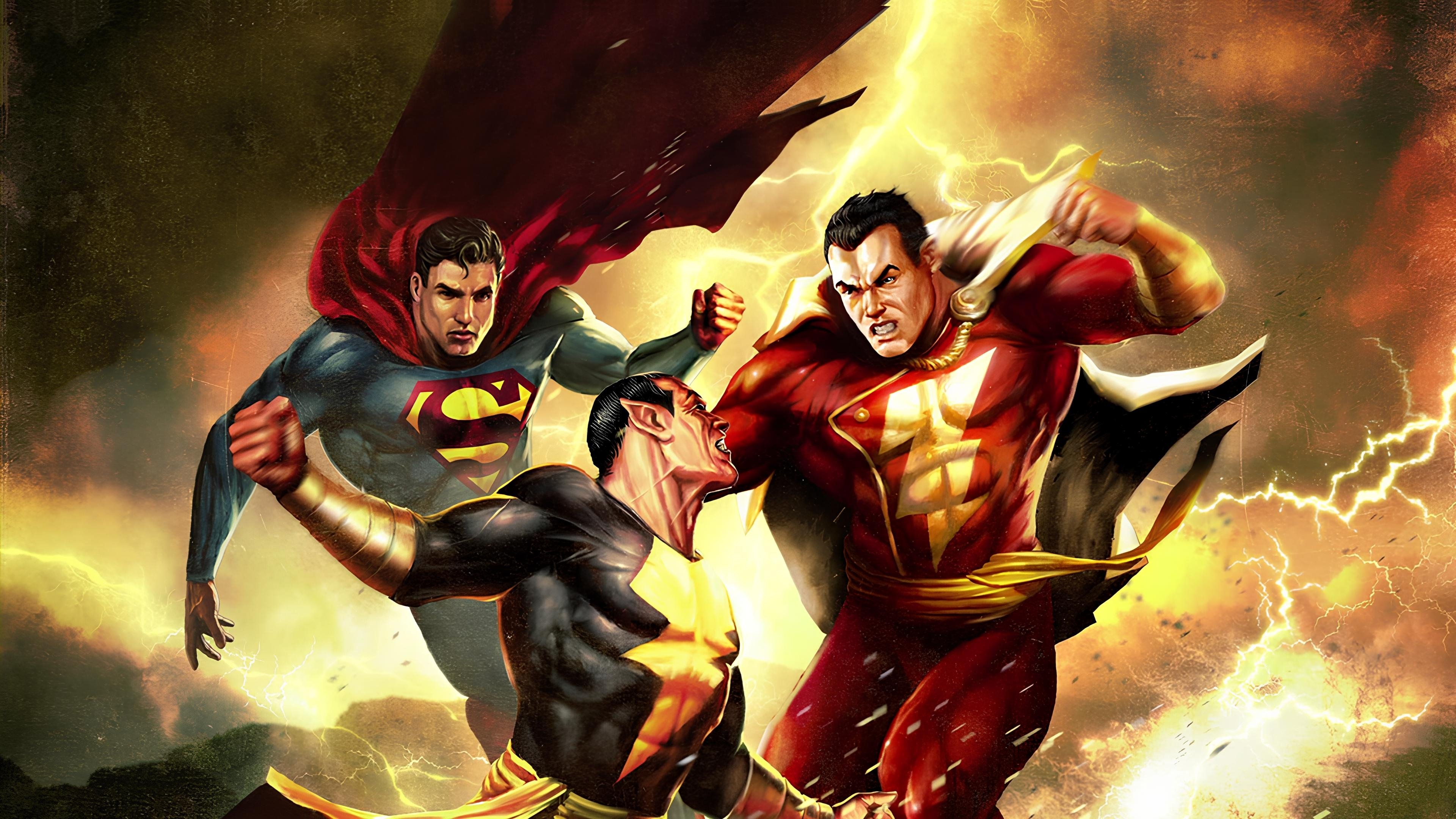 Superman/Shazam!: The Return of Black Adam Background