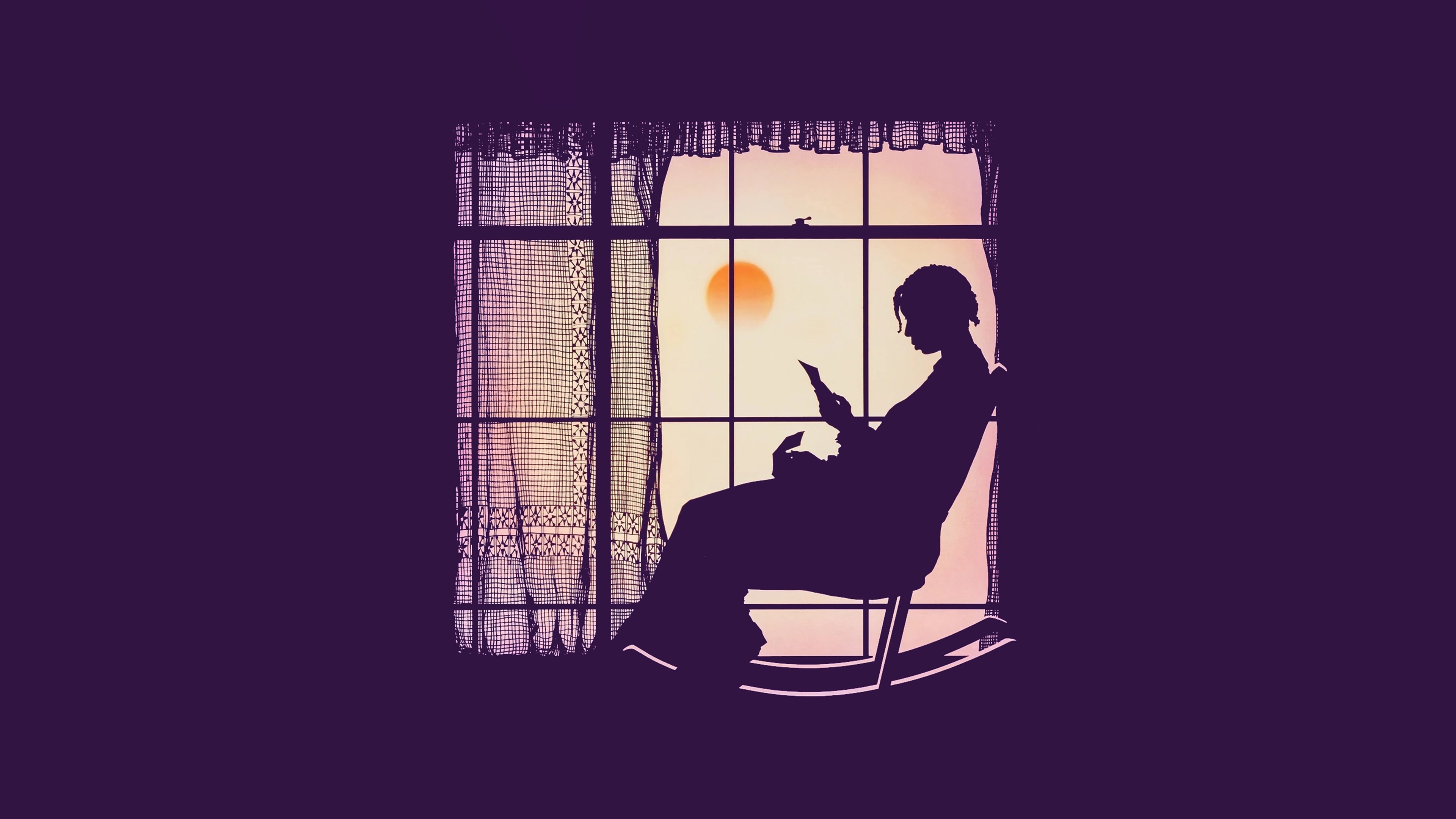 The Color Purple Background