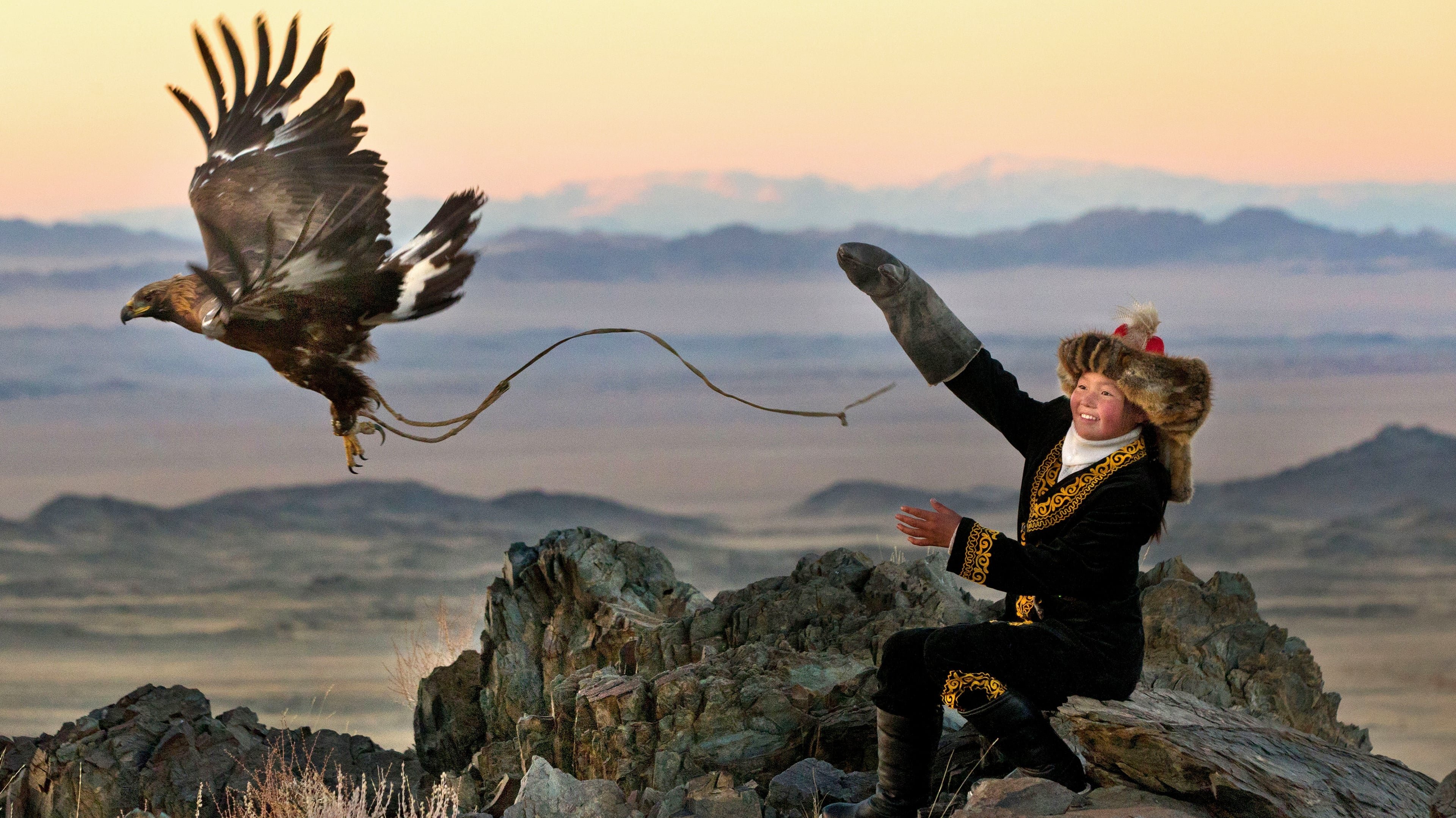 The Eagle Huntress Background