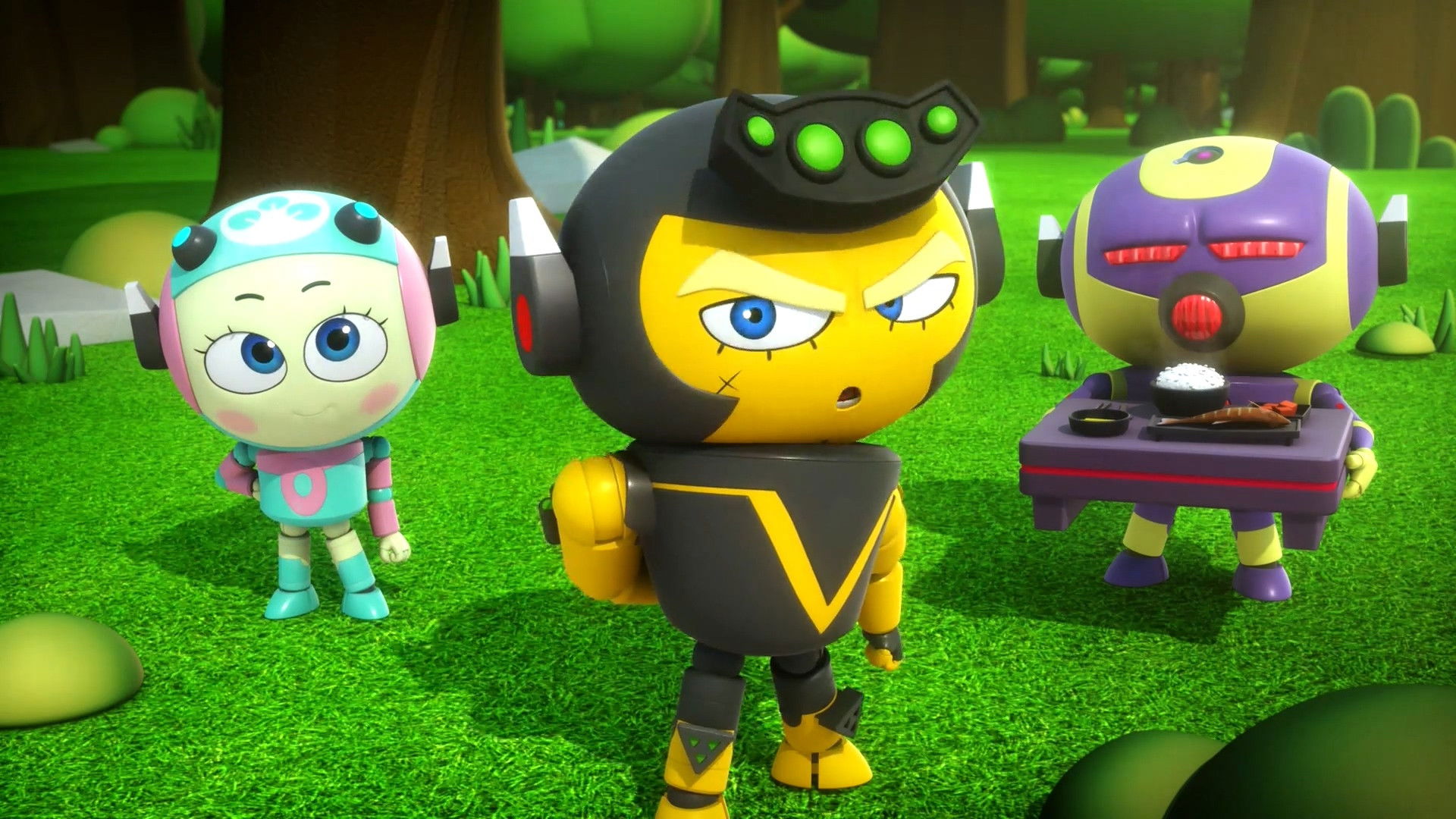 극장판 타오르지마 버스터: 블랙어썰트의 귀환 Background