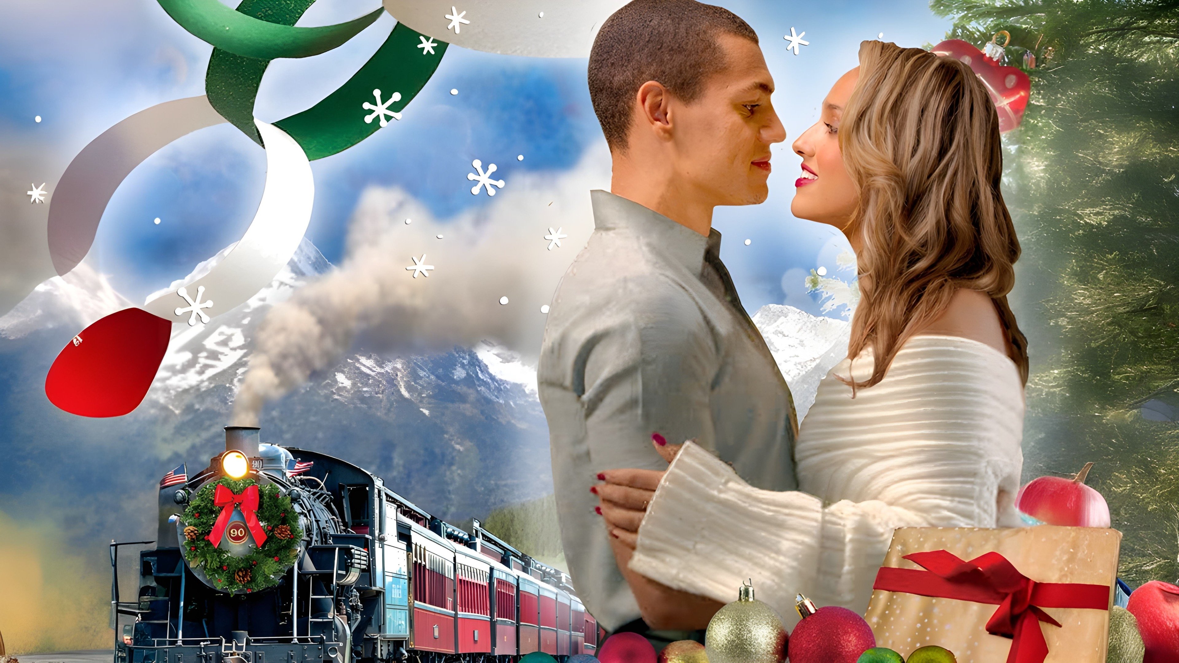 The Christmas Chain Background