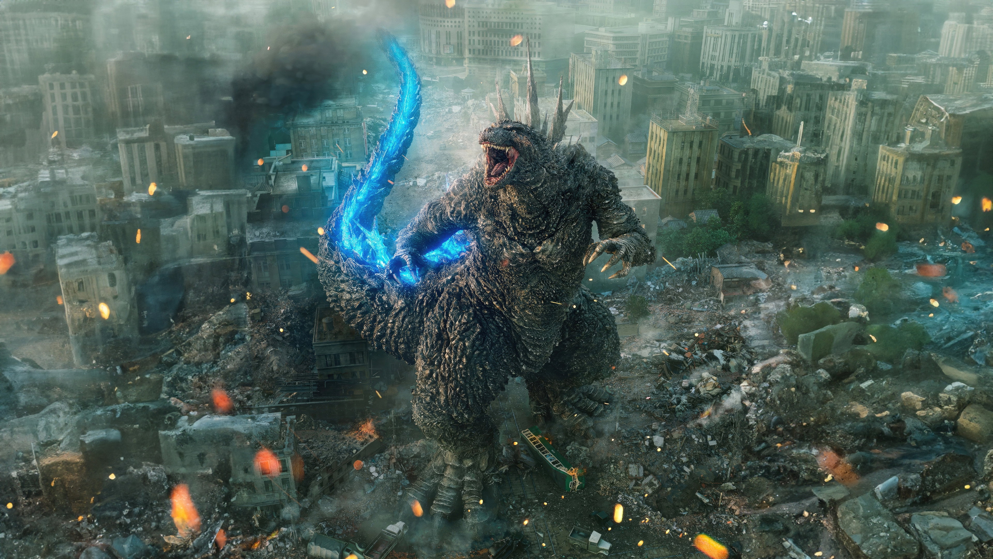Godzilla Minus One Background
