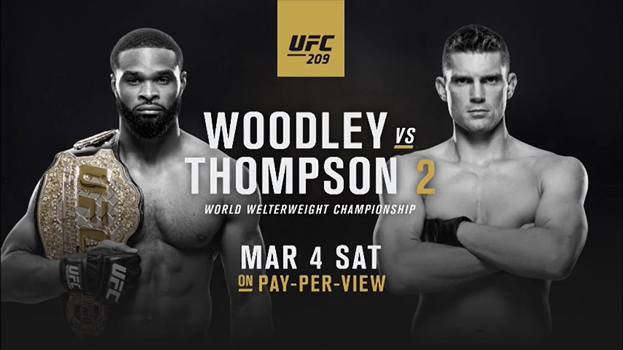 UFC 209: Woodley vs. Thompson 2 Background