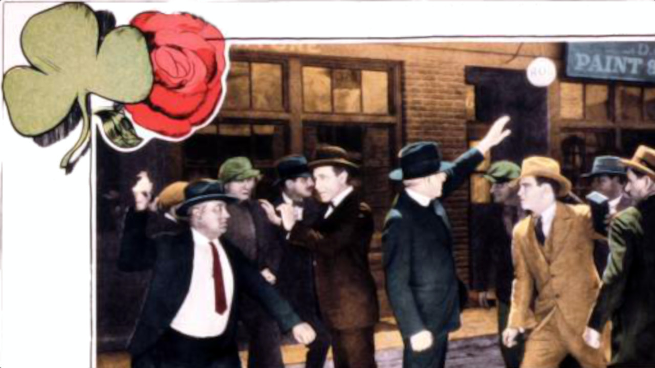 The Shamrock and the Rose Background