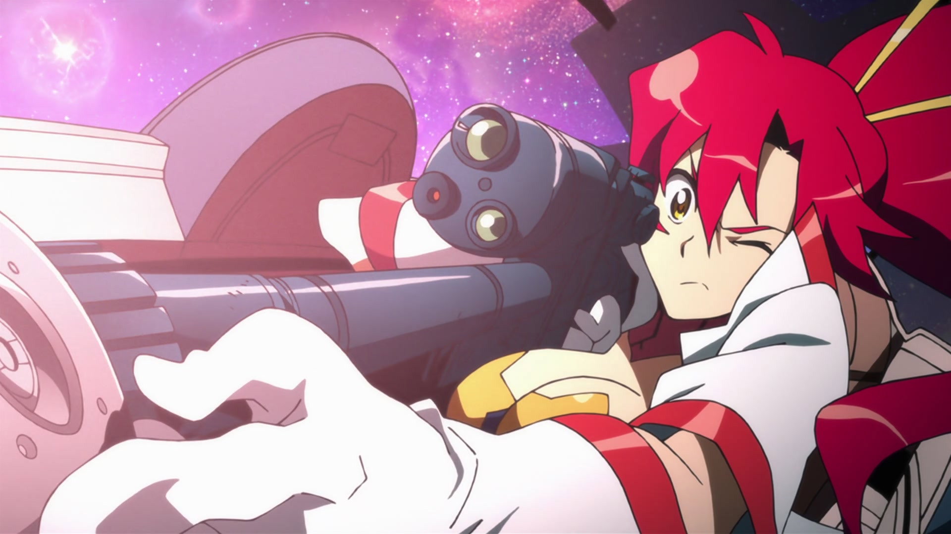 Gurren Lagann the Movie: The Lights in the Sky Are Stars Background