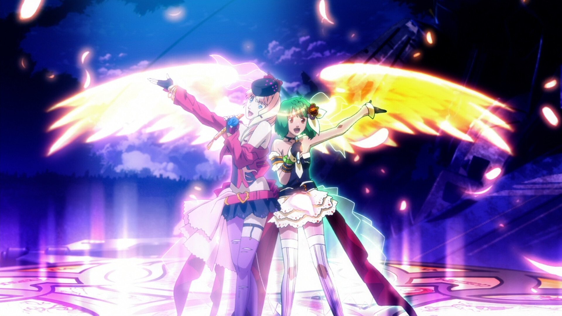 Macross Frontier: The Wings of Farewell Background