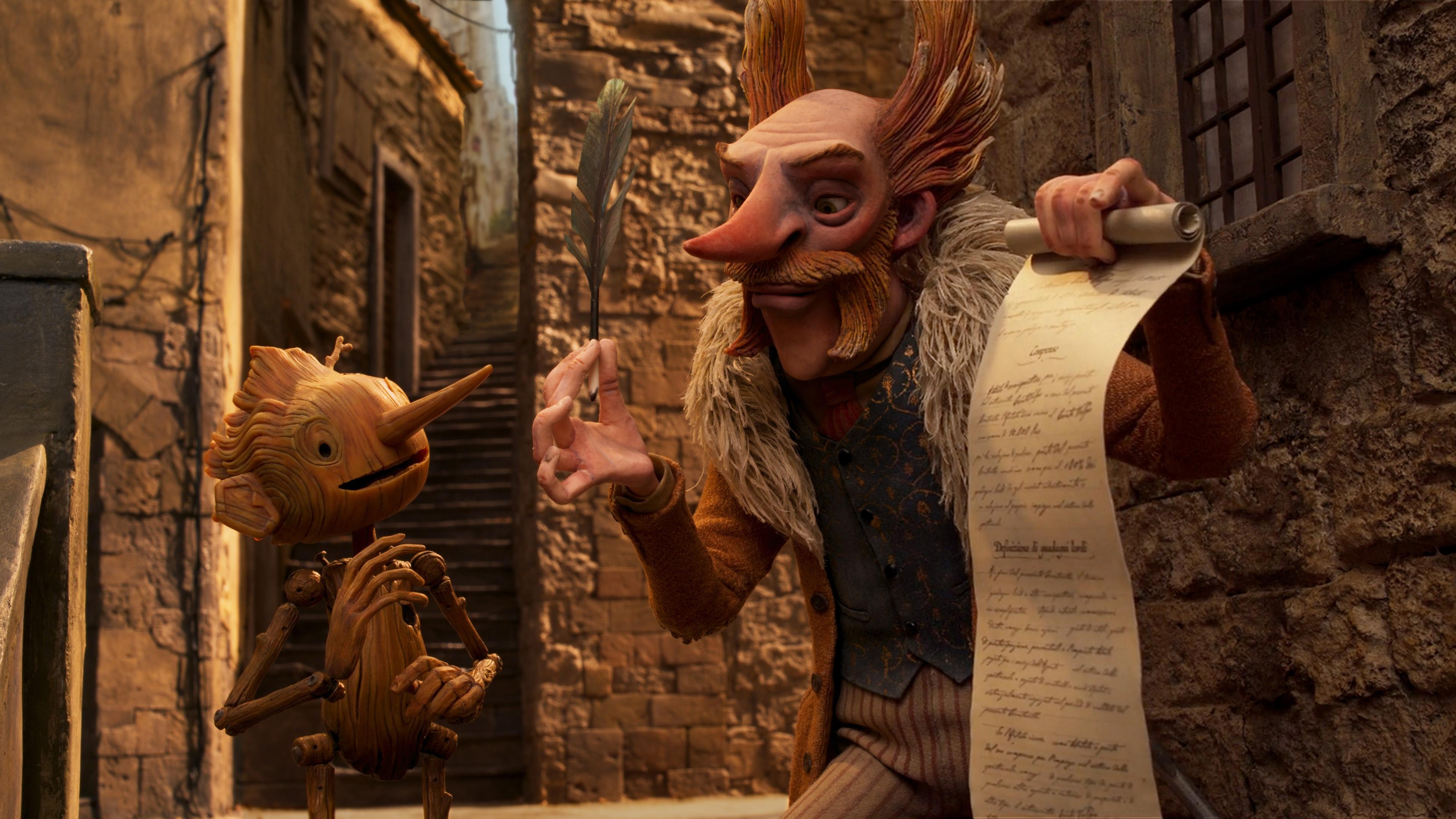 Guillermo del Toro's Pinocchio Background