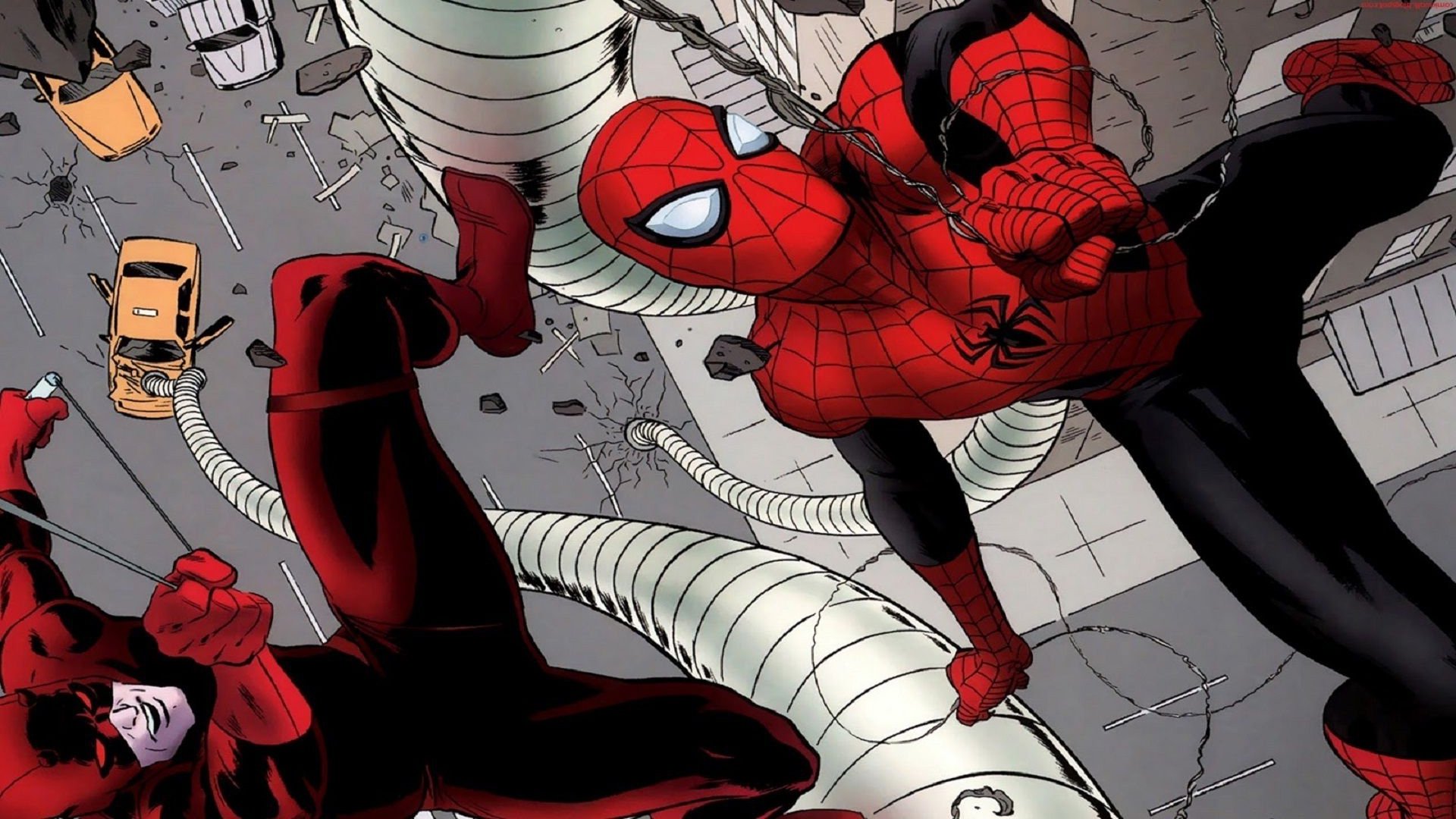 Daredevil vs. Spider-Man Background
