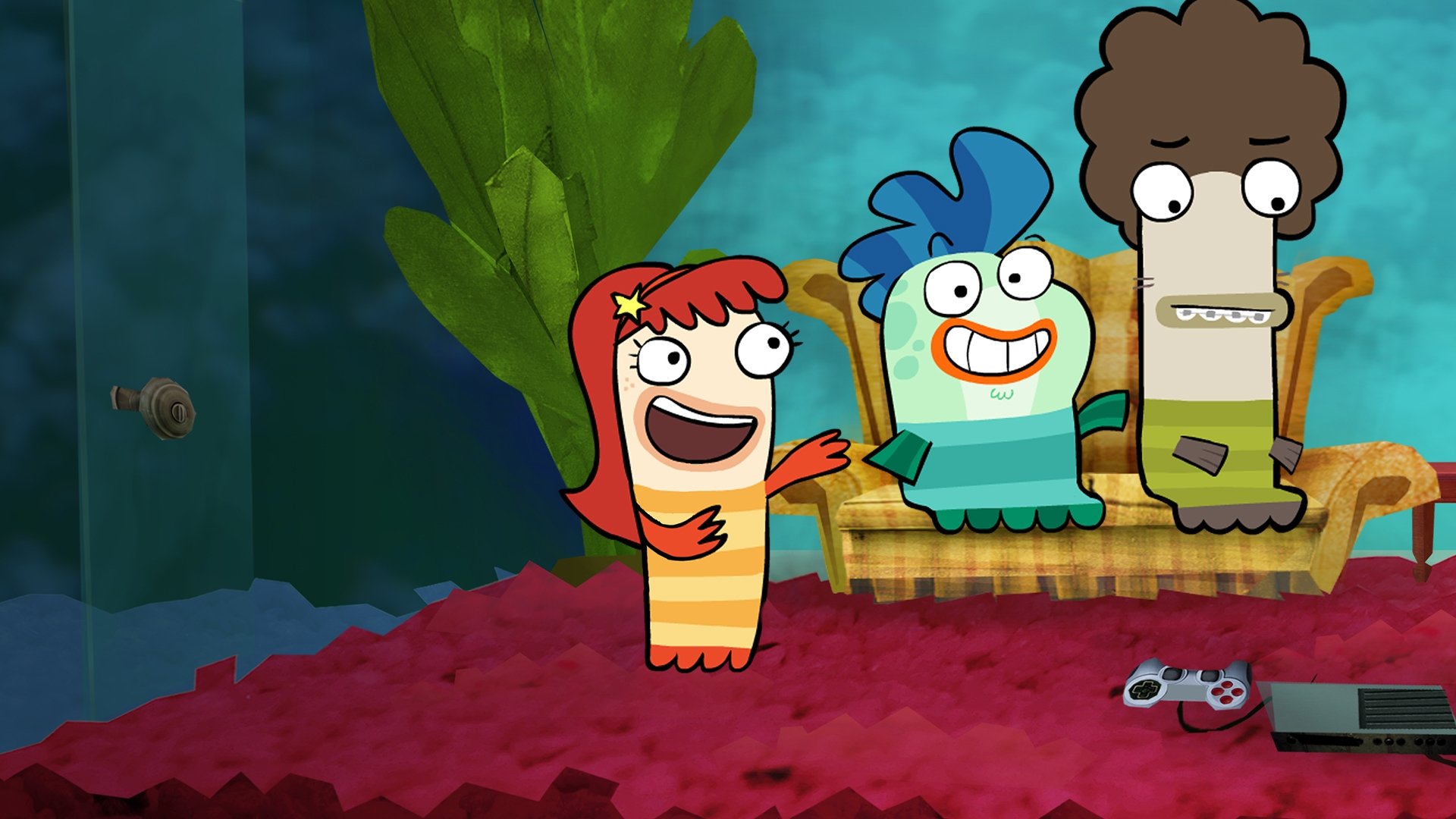 Fish Hooks Background
