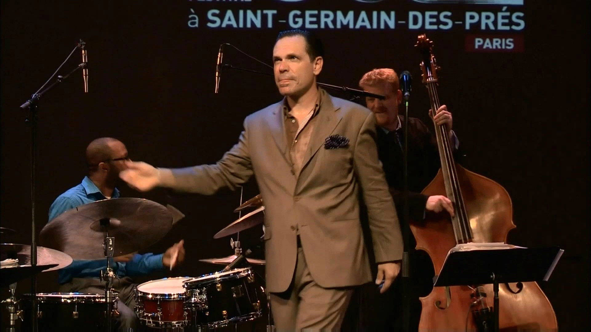 Kurt Elling - Festival Jazz a Saint-Germain-des-Pres, Paris Background