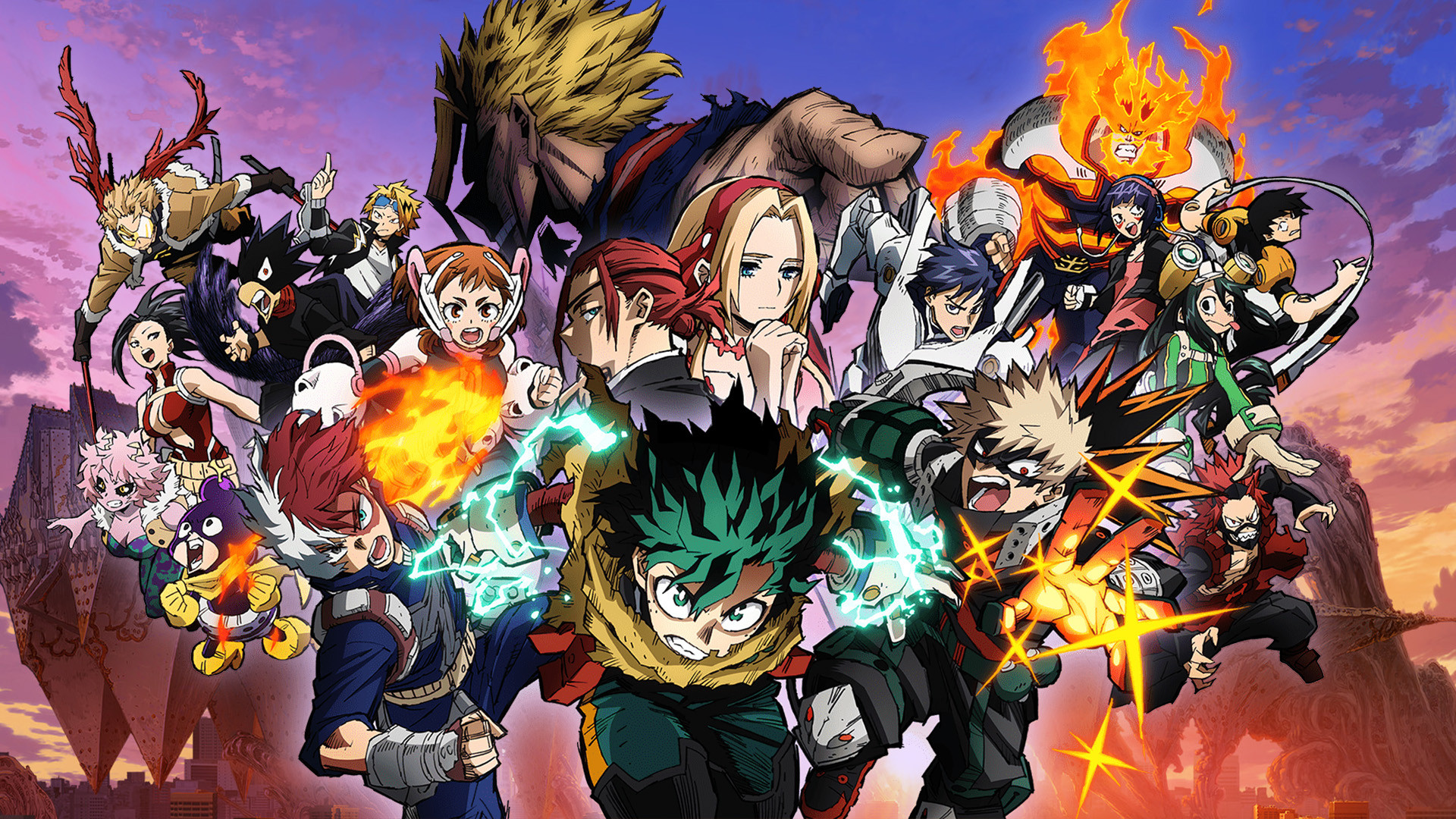 My Hero Academia: You're Next Background